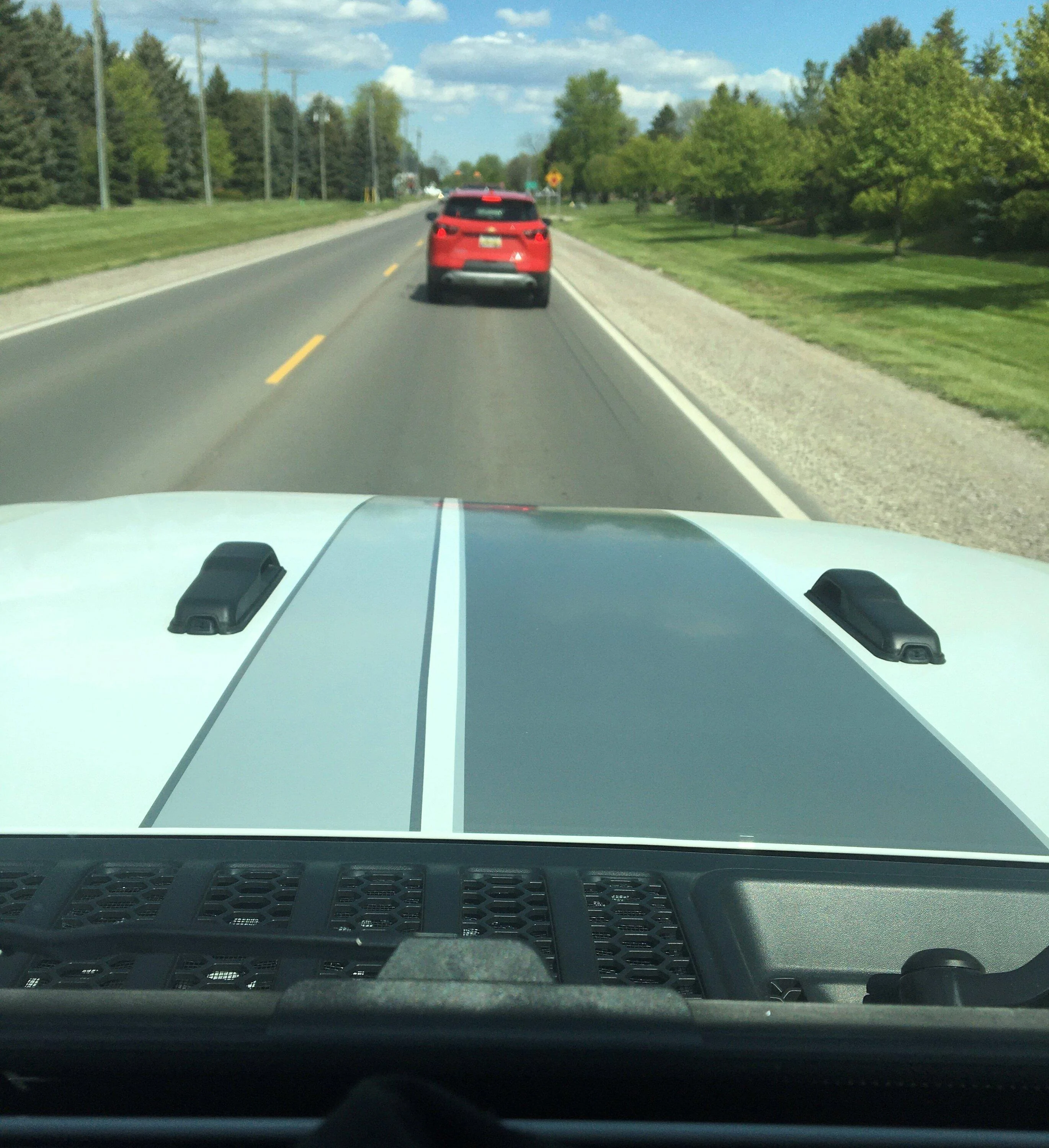 Jeep Gladiator X Hood decal
