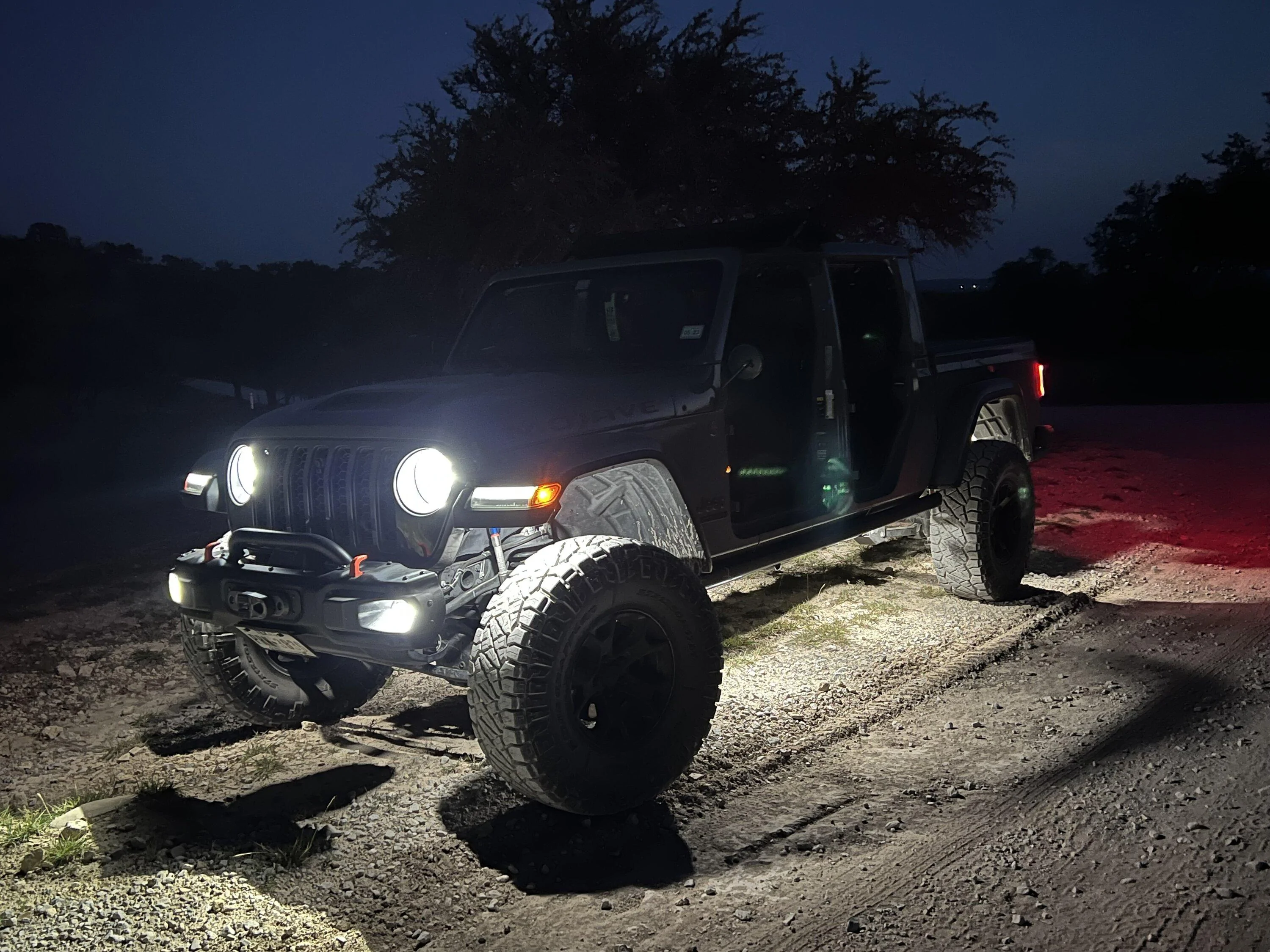 Jeep Gladiator Hidden Falls Adventure Park July 2022 IMG_7185