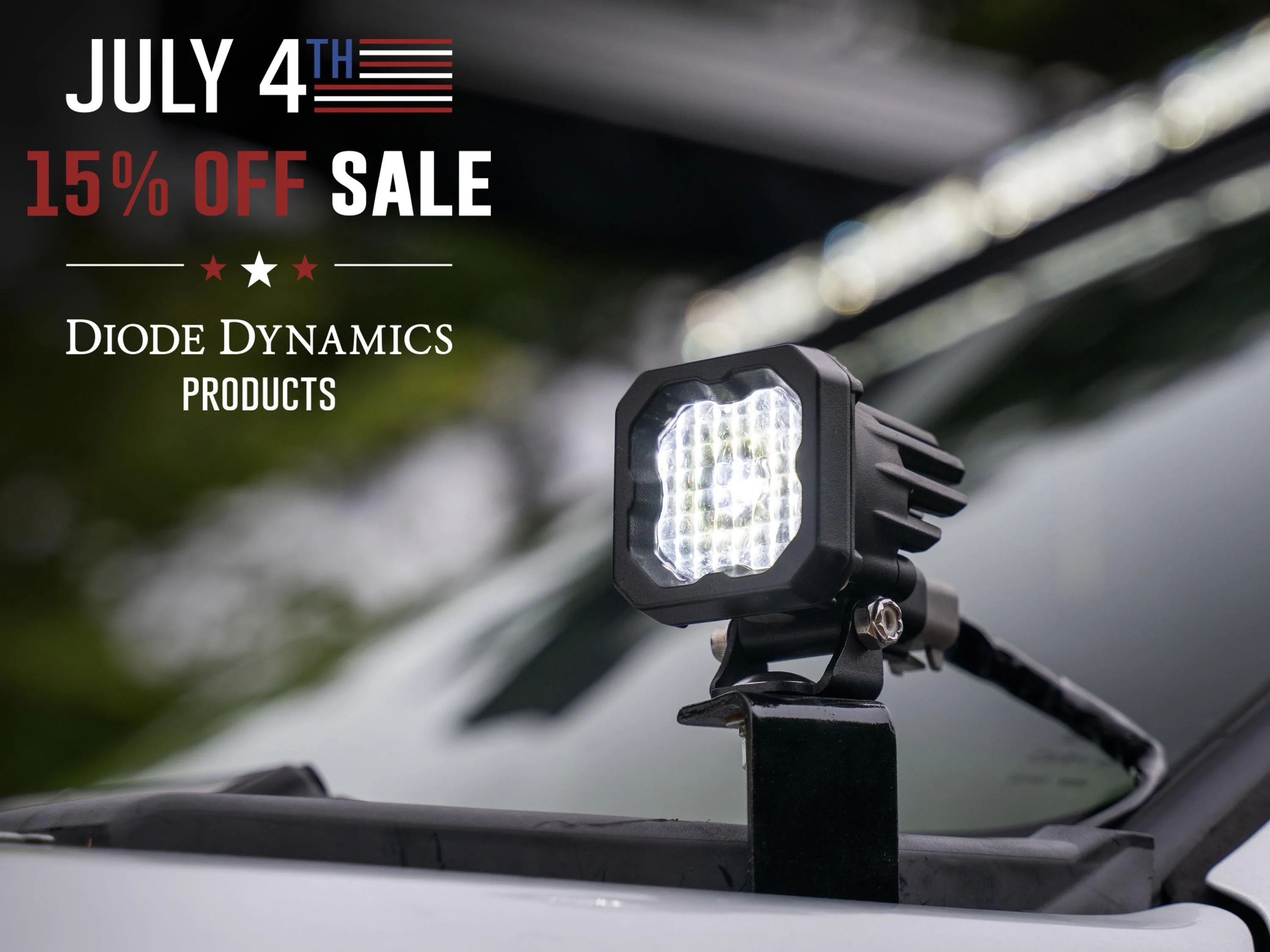 Jeep Gladiator SSC1 1" LED Pods | Diode Dynamics pGMf47W