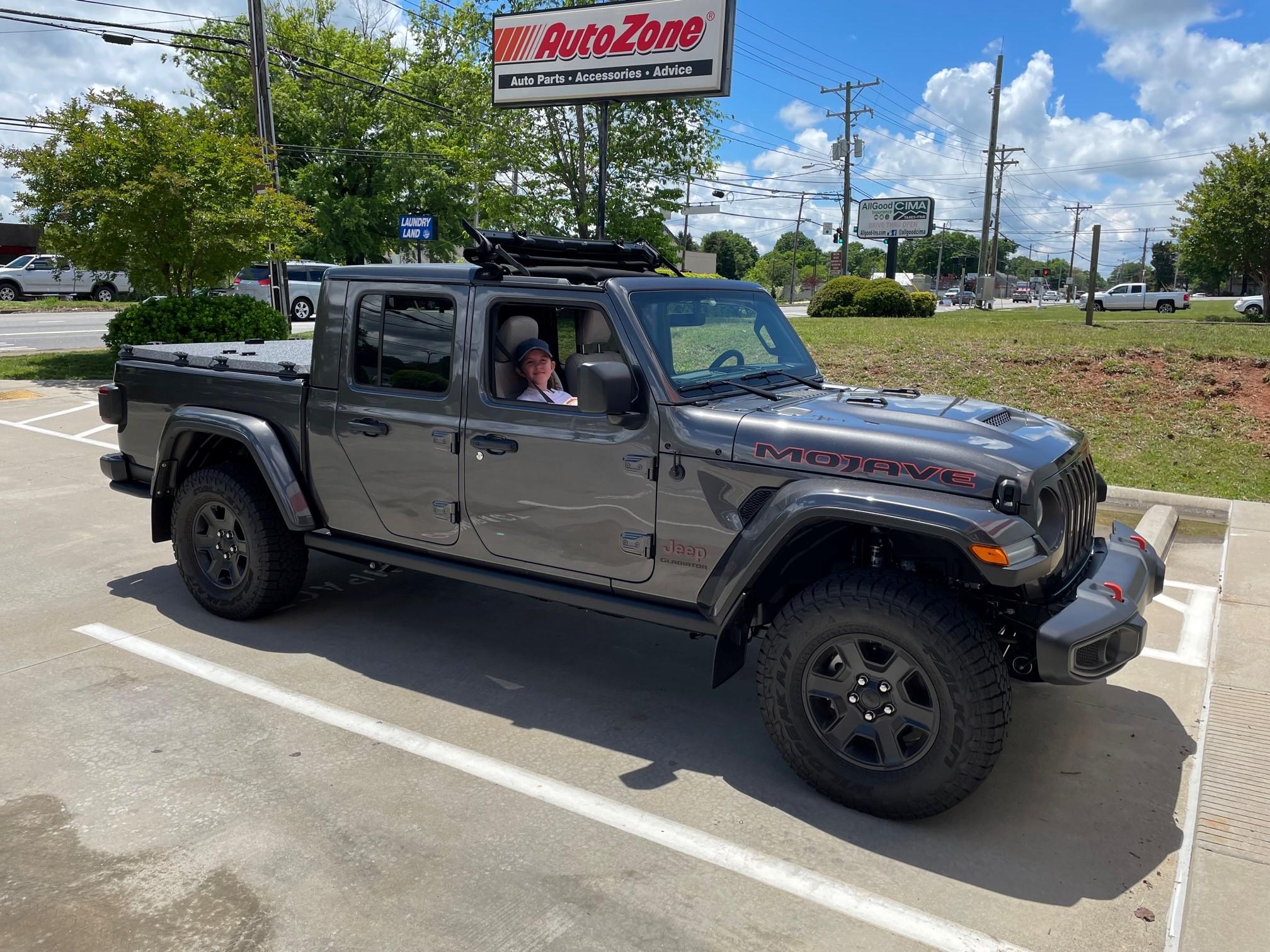 Jeep Gladiator Mopar - Bestop Sunrider for Hardtop (same as bestop twill) sun
