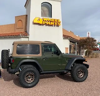 Jeep Gladiator Bestop Tan soft top :) Jeep4WP