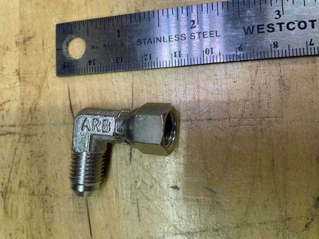 Jeep Gladiator ARB 1/4" NPT elbow ARB elbo