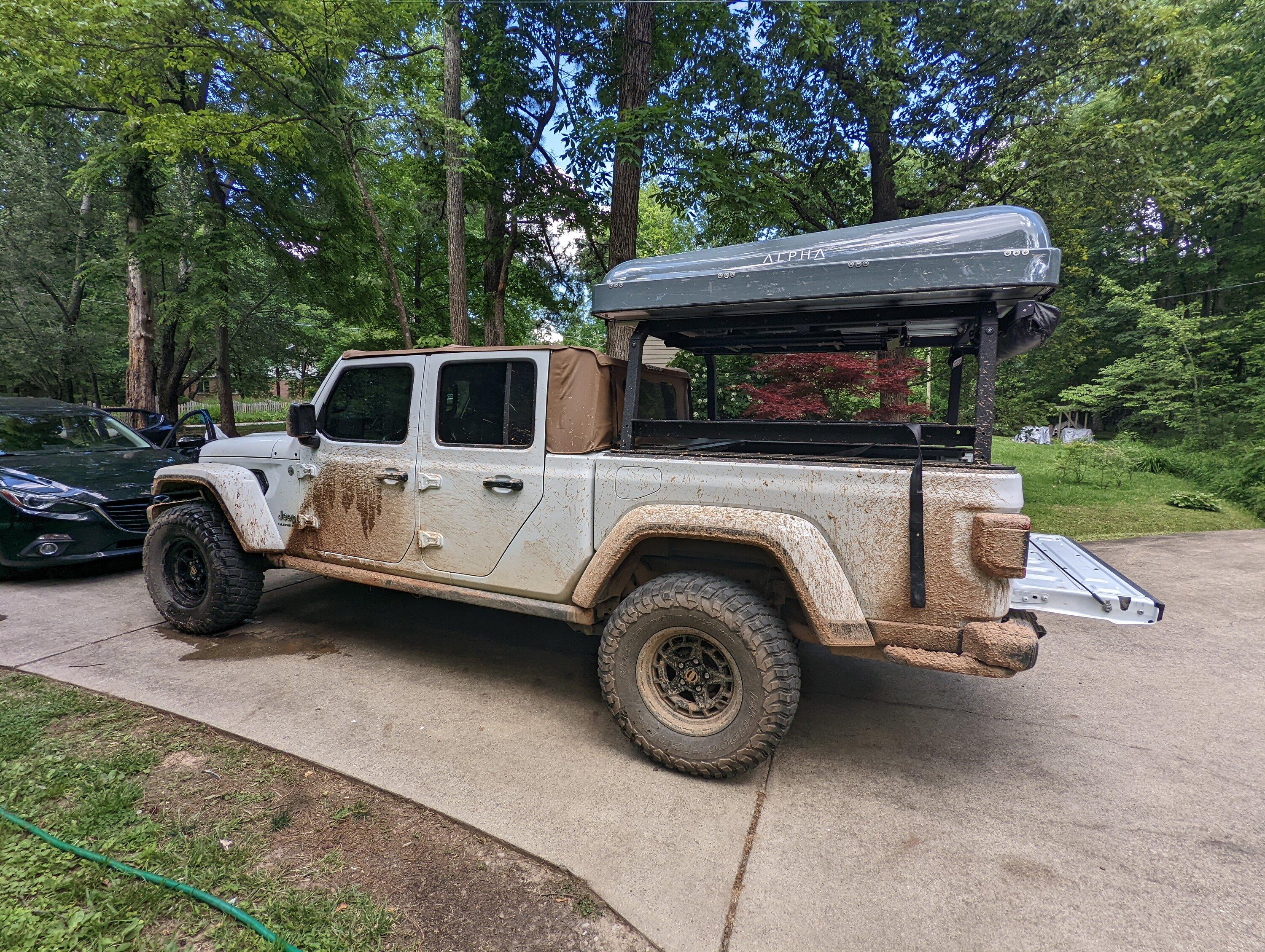 Jeep Gladiator Bestop Tan soft top :) PXL_20220530_193356500