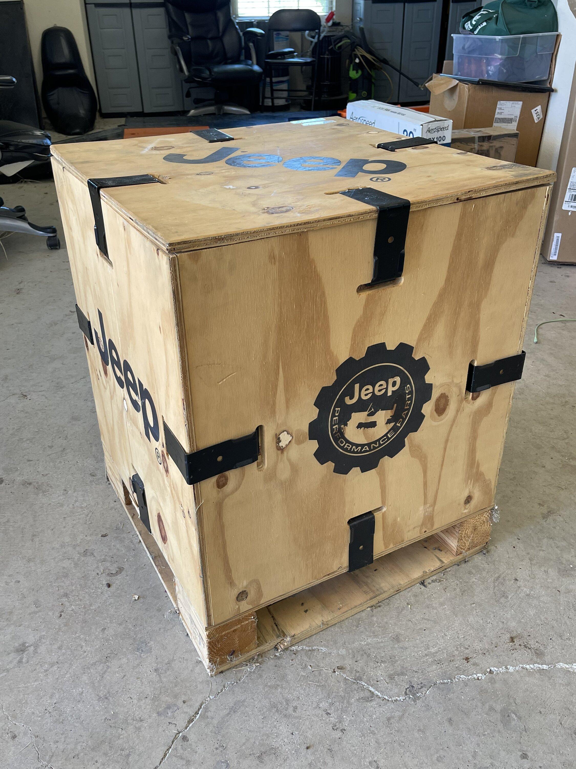 Jeep Gladiator Free OEM Suspension and Crate DFDF21D7-097E-4AFF-AFAA-22FA2DA2C039