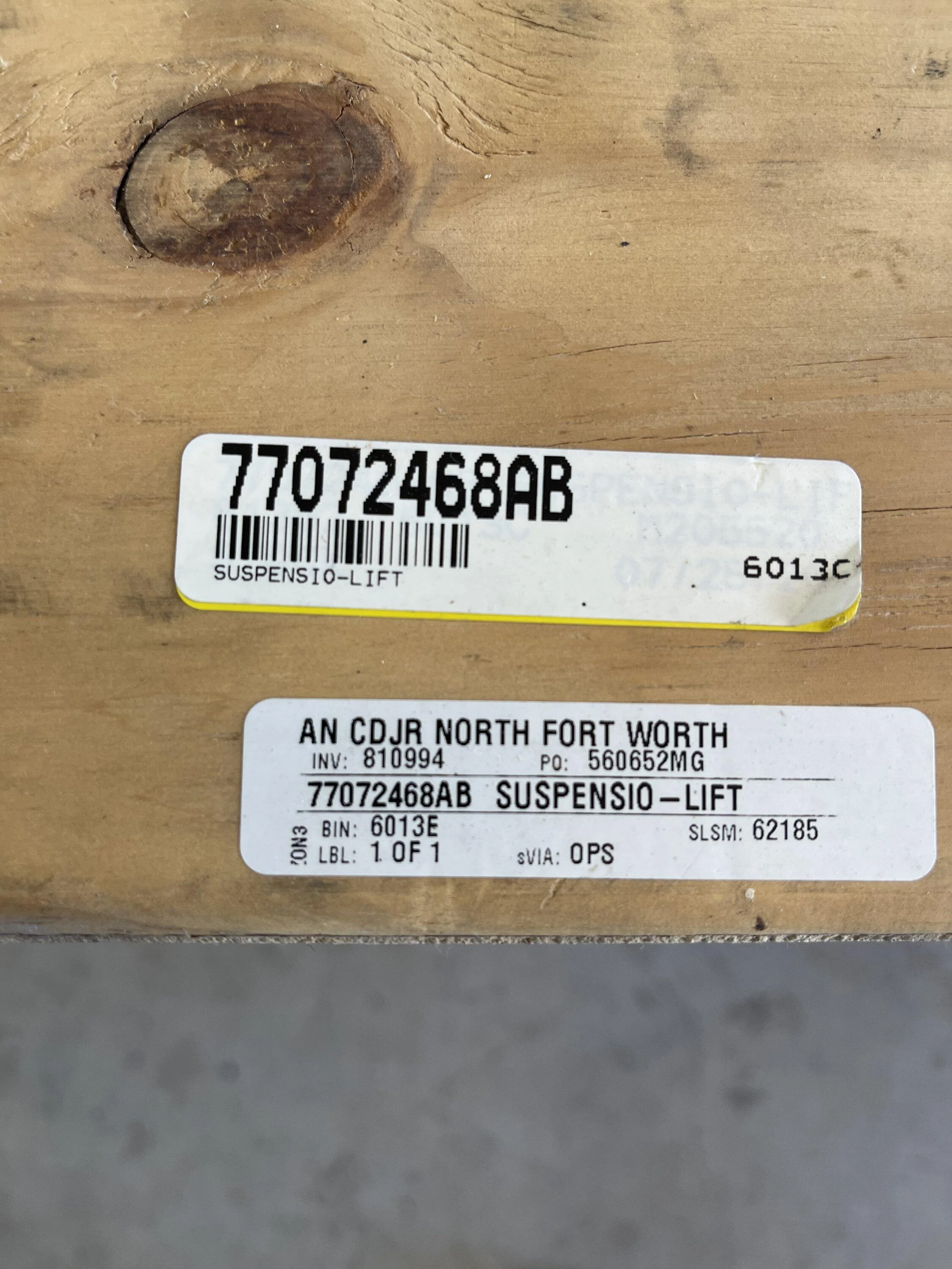 Jeep Gladiator Free OEM Suspension and Crate D93AEF77-FF80-4E0D-81F6-FB08D1CF344D