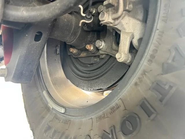 Jeep Gladiator Leaking axle seal? wheel