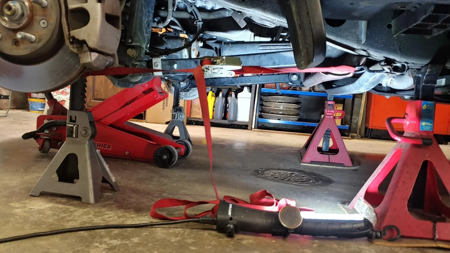 Jeep Gladiator Jack Points for Floor jack (3 Ton Professional type) 20220629_141945_HDR