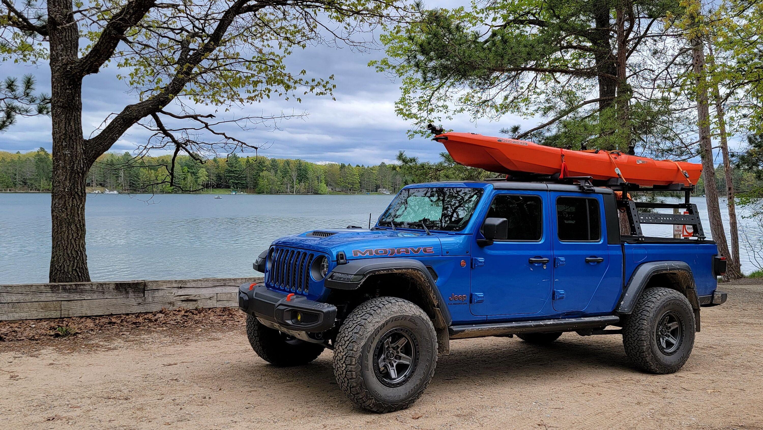 Jeep Gladiator Bed rack/storage for kayaks 9kJ07m