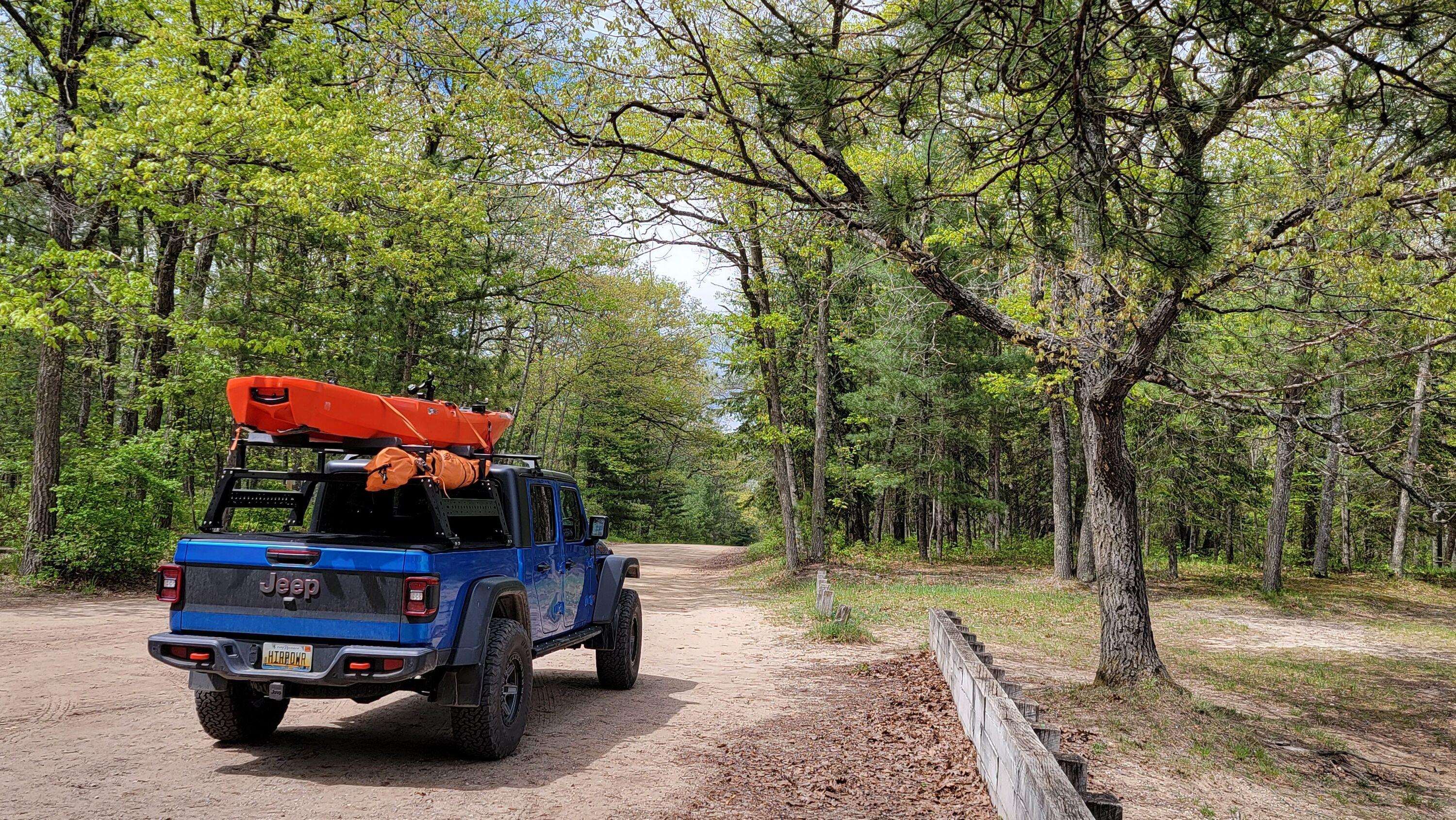 Jeep Gladiator Bed rack/storage for kayaks aHdzvP