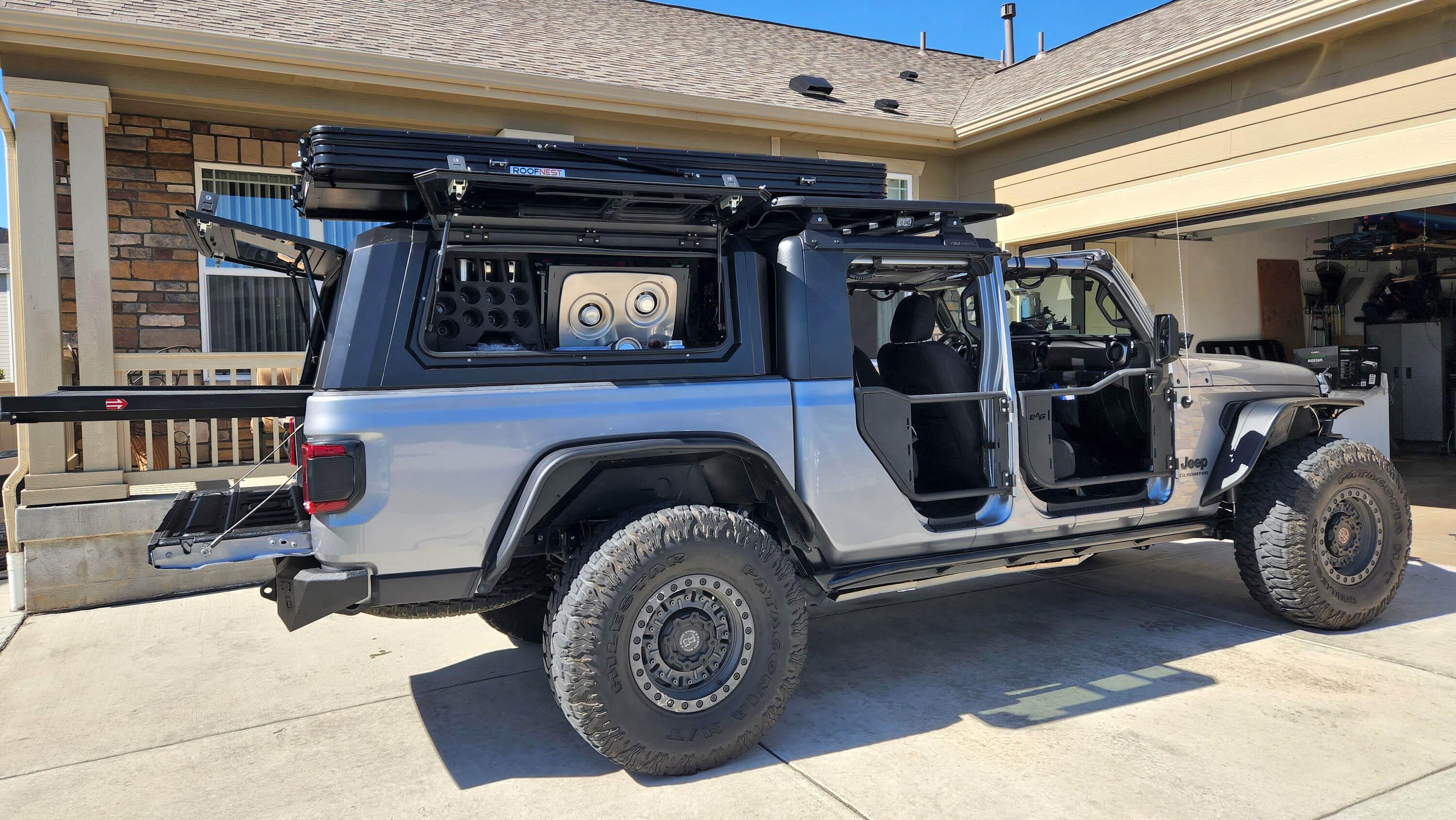 Jeep Gladiator Working On RSI Build Out 20220702_093926