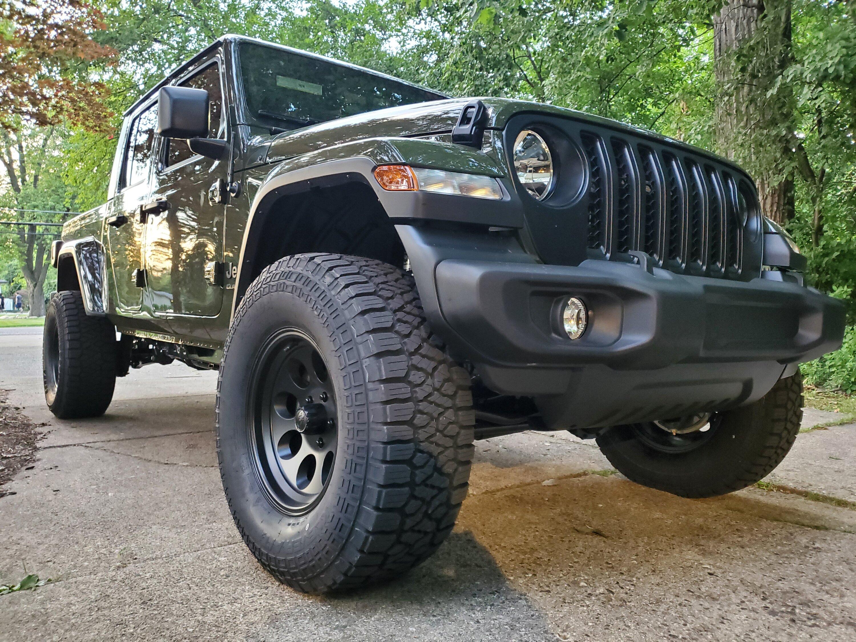 Jeep Gladiator Sarge Green Sport S HIGHLY UNNECESSARY Build Thread 20220628_210252