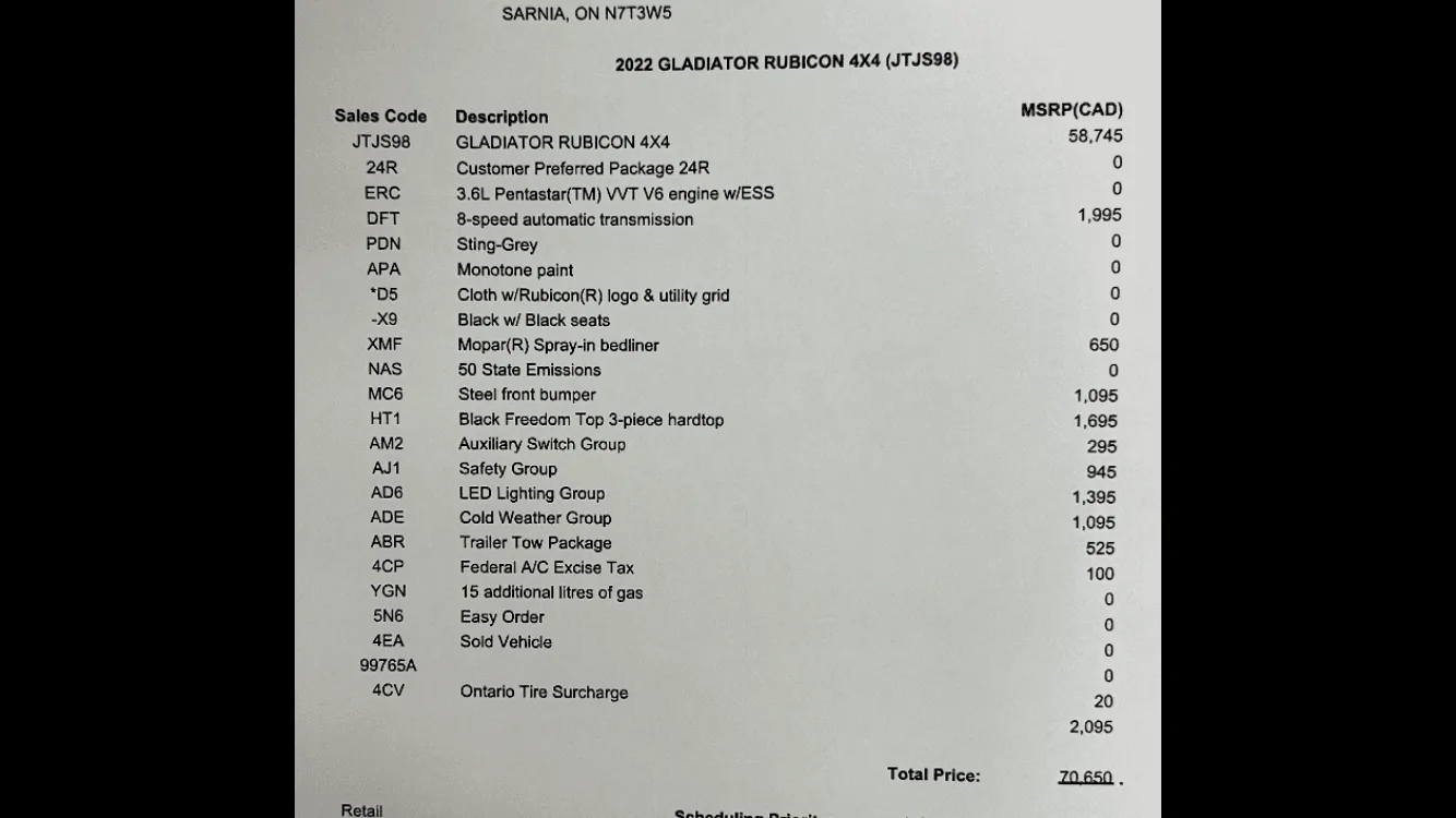 Jeep Gladiator Should I be worried- 50 days and still no VIN 3FEF288B-2299-498E-B6D0-F4A07EBD9165