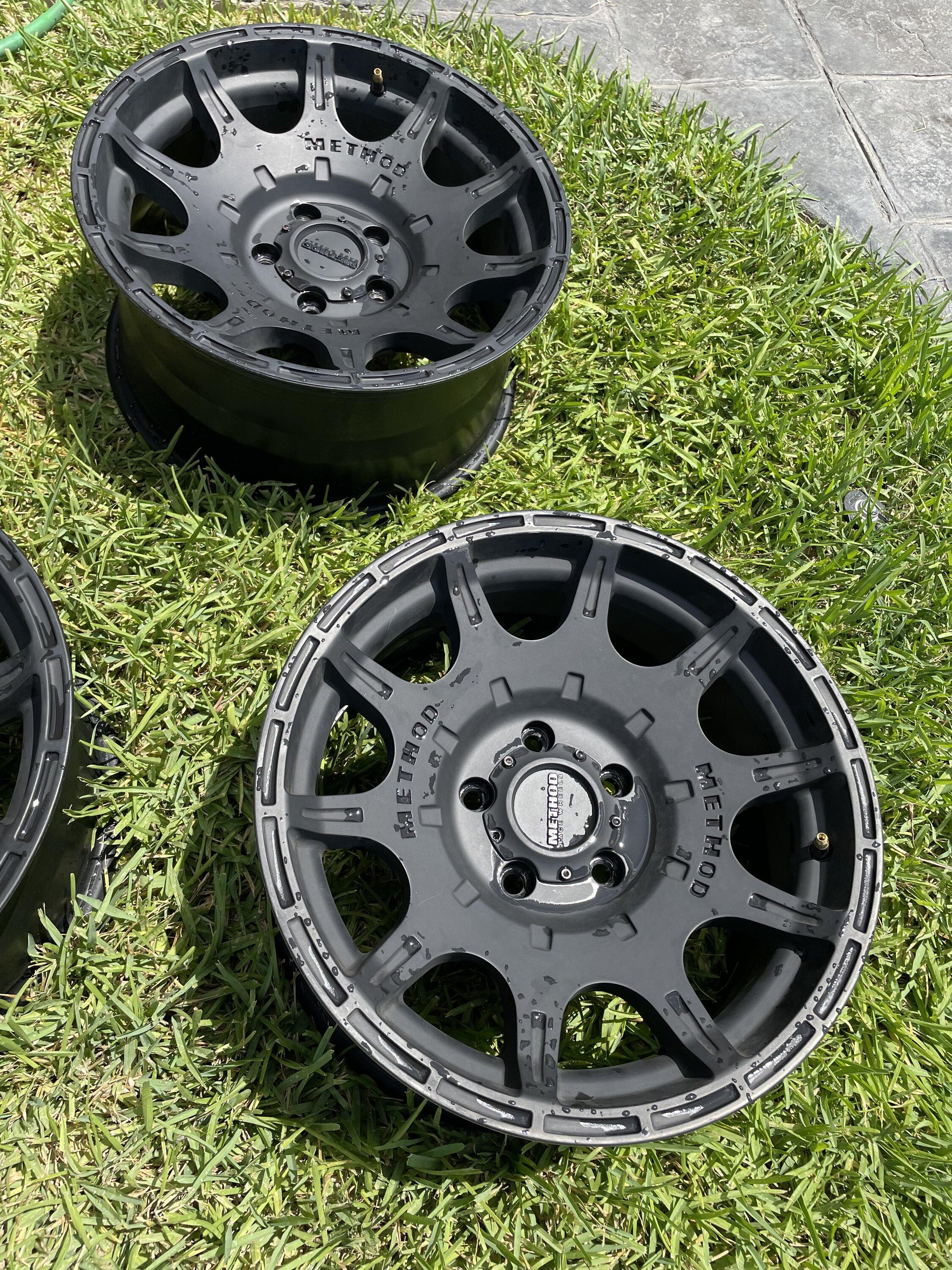 Jeep Gladiator Method Racing wheels Roost MR308 Mayte black C2BD0403-AFF4-47F0-94EE-7B645ECF9F7E