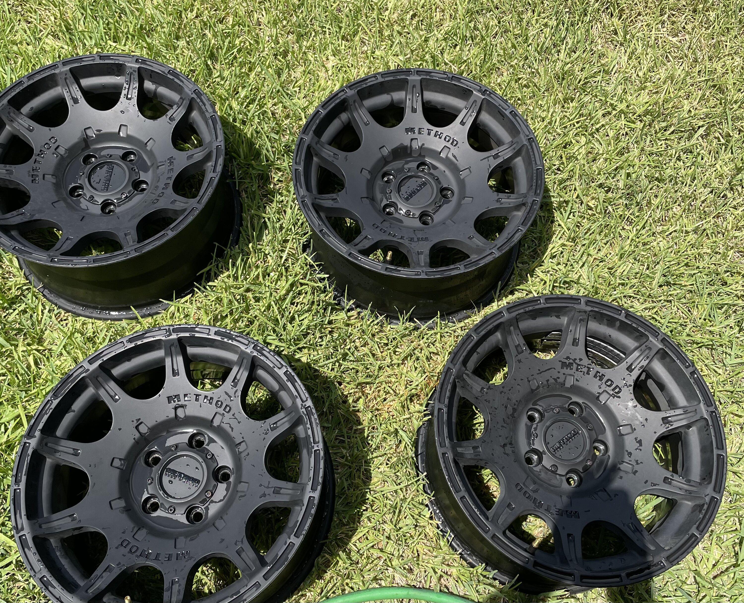 Jeep Gladiator Method Racing wheels Roost MR308 Mayte black E58CC741-A2ED-4D21-943C-2418AE7CC572