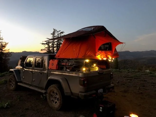 Jeep Gladiator Our first adventure with the Gladiator (Maiden voyage) Jeep night 1