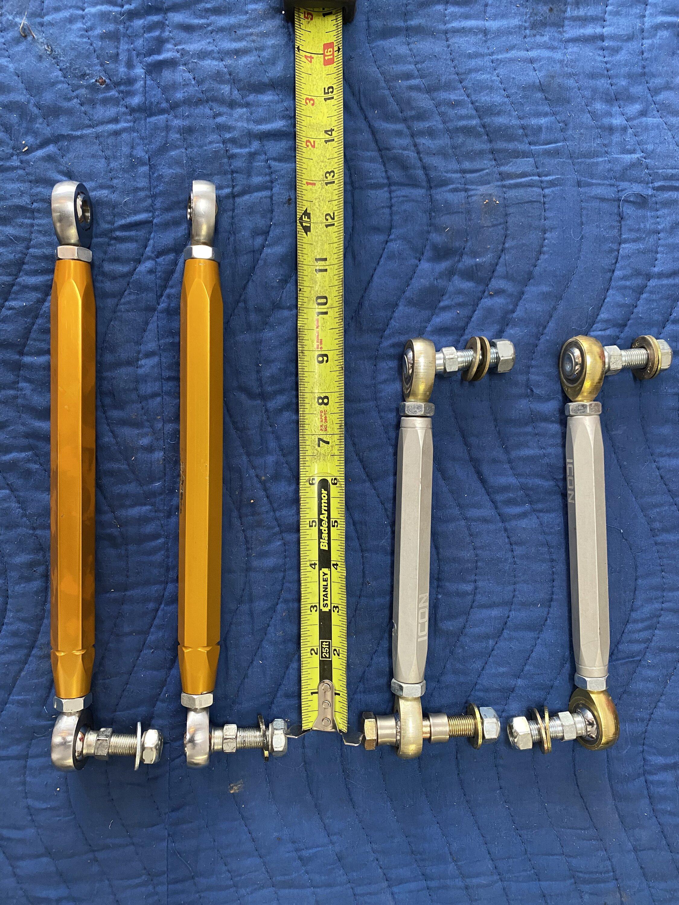 Jeep Gladiator JT/JL SteerSmarts front sway bar links 514B68E6-CAD7-4B79-83CB-2570F205C19C