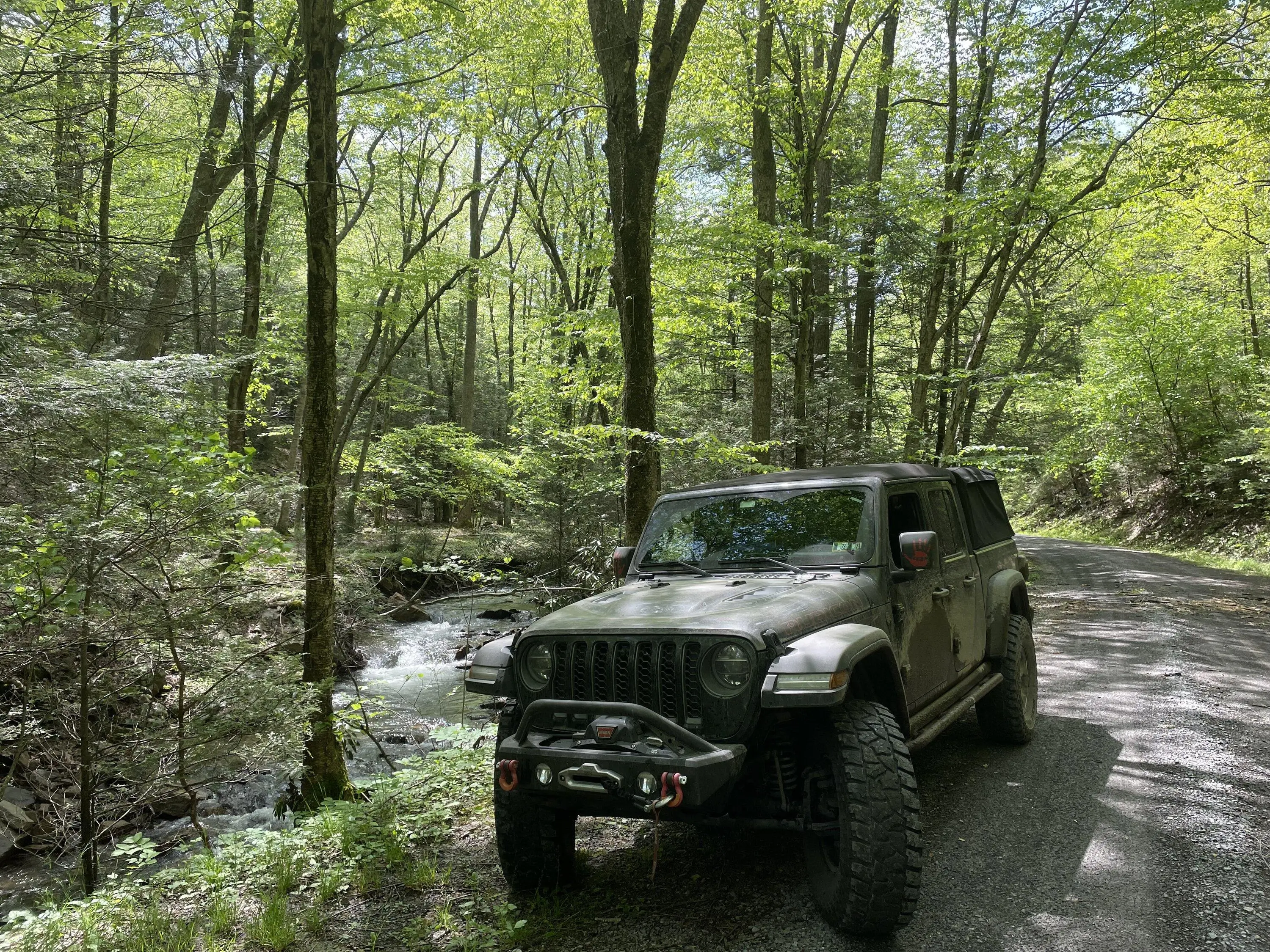 Jeep Gladiator Pennsylvania to Yellowstone in my Gladiator JTRSPARTACUS 69AC8CD2-773A-4E51-B624-2401DDEAB563
