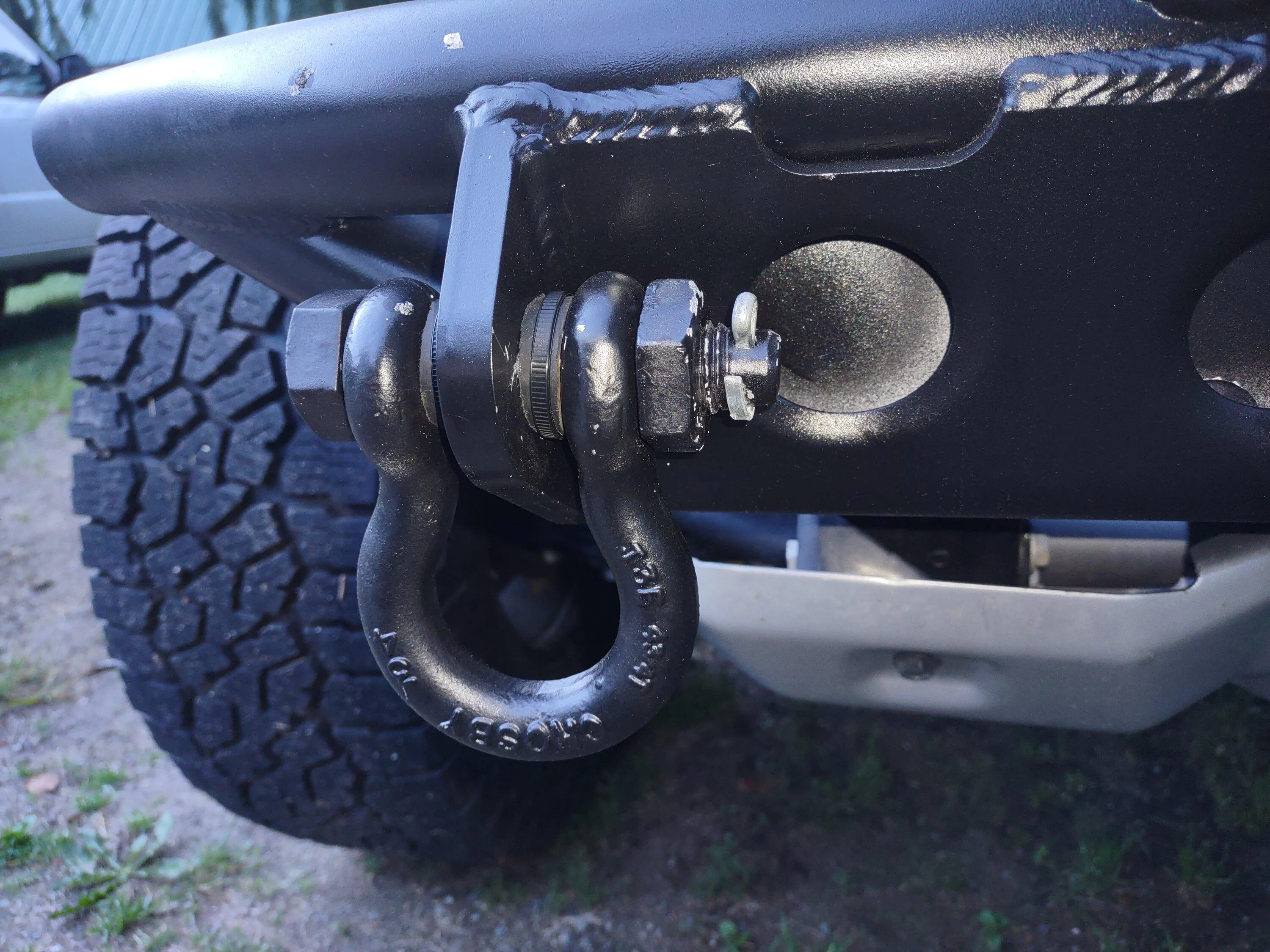 Jeep Gladiator First theft .. Crosby shackles IMG_20220712_072316094