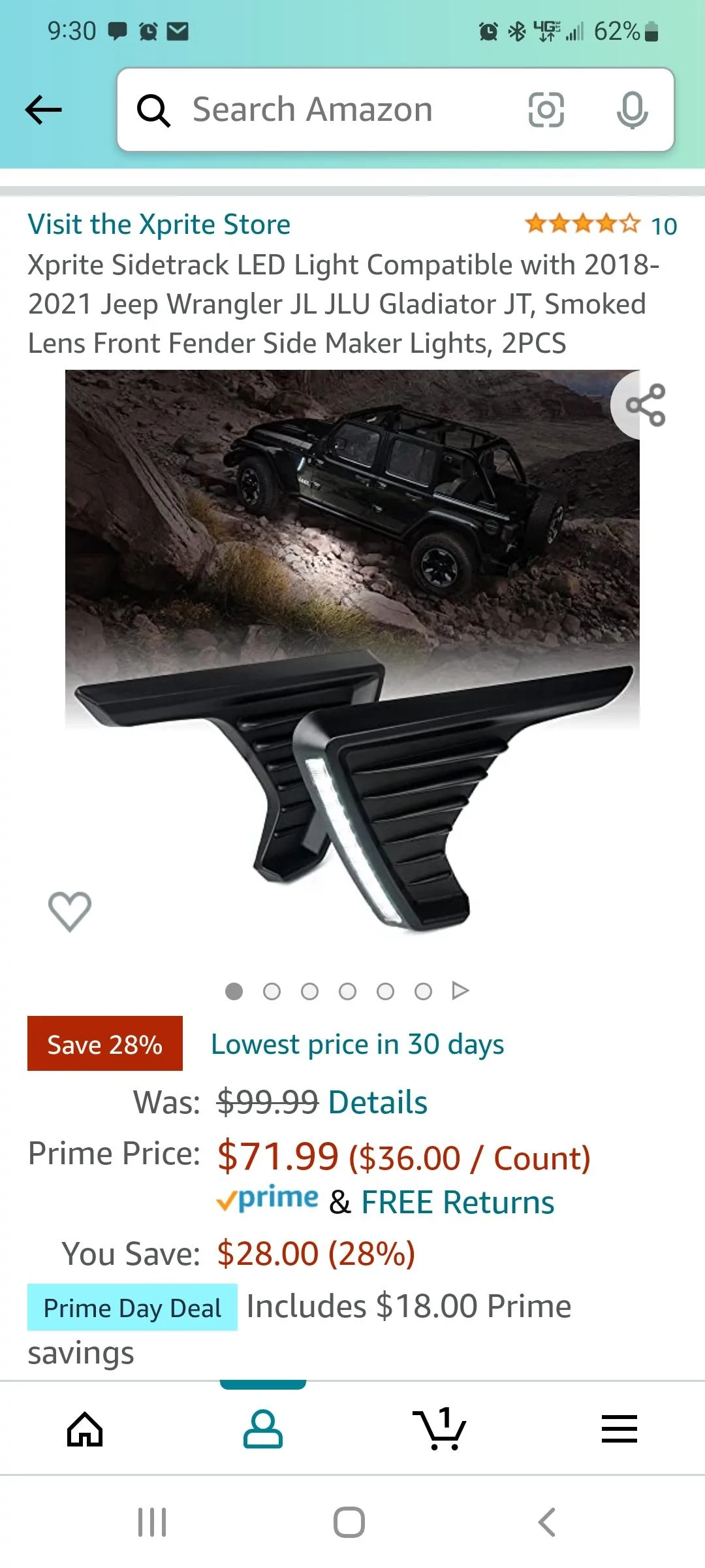 Jeep Gladiator What did you do TO your Gladiator today? [ADMIN WARNING: NO POLITICS, NO GUN TALK] Screenshot_20220713-093005_Amazon Shopping