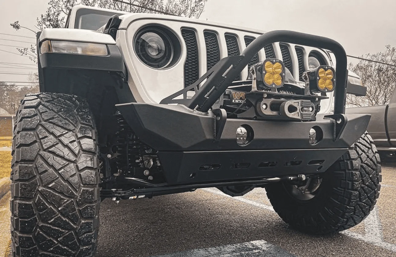 Jeep Gladiator CavFab Crawler (Mid Width) JT Gladiator Front Bumper Screen Shot 2022-07-13 at 1.03.37 PM