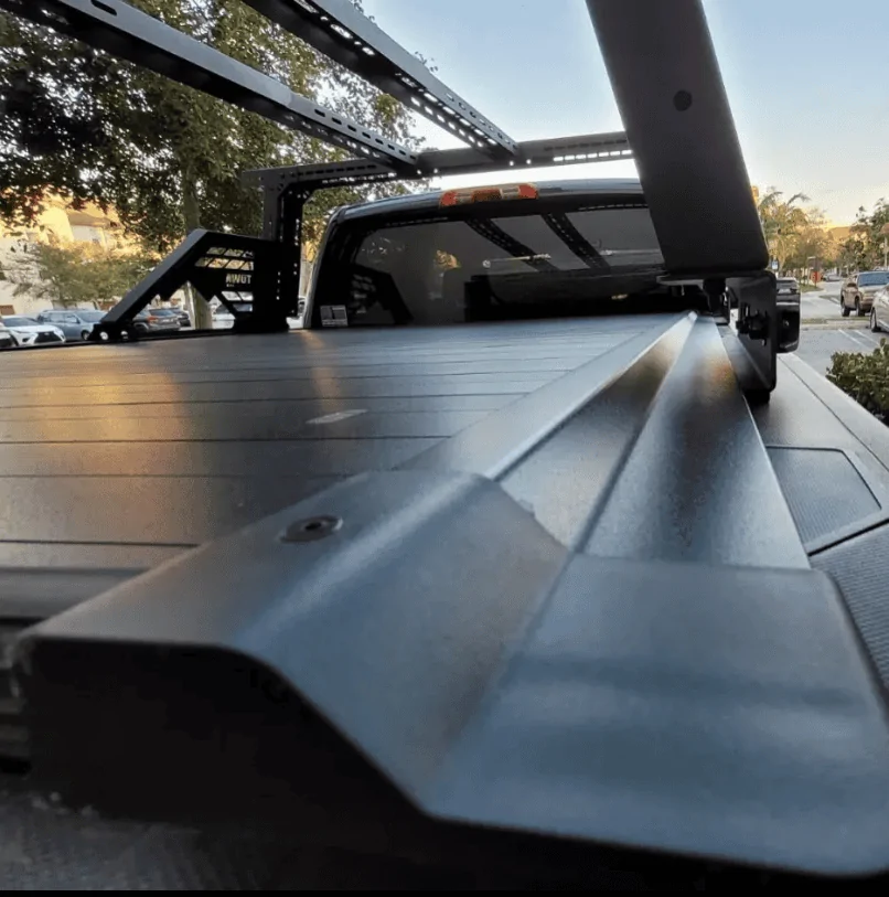 Jeep Gladiator Bed rack with a cargo tray and ladder Screenshot Capture - 2022-07-14 - 10-38-50