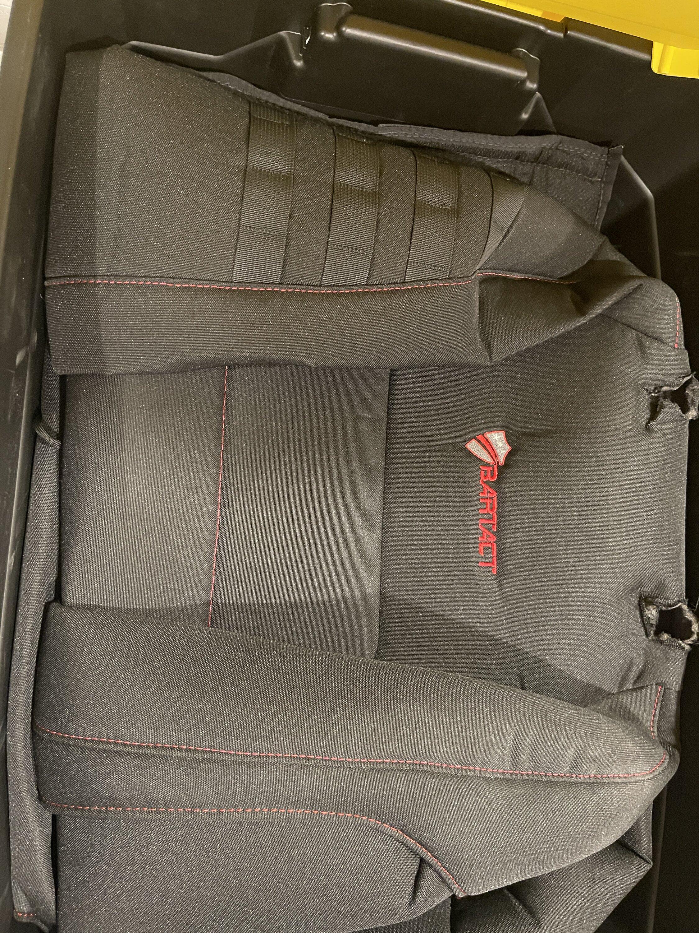 Jeep Gladiator Bartact Seat Covers - Black 3A2793C5-B500-4023-B32F-BAC831FCC267