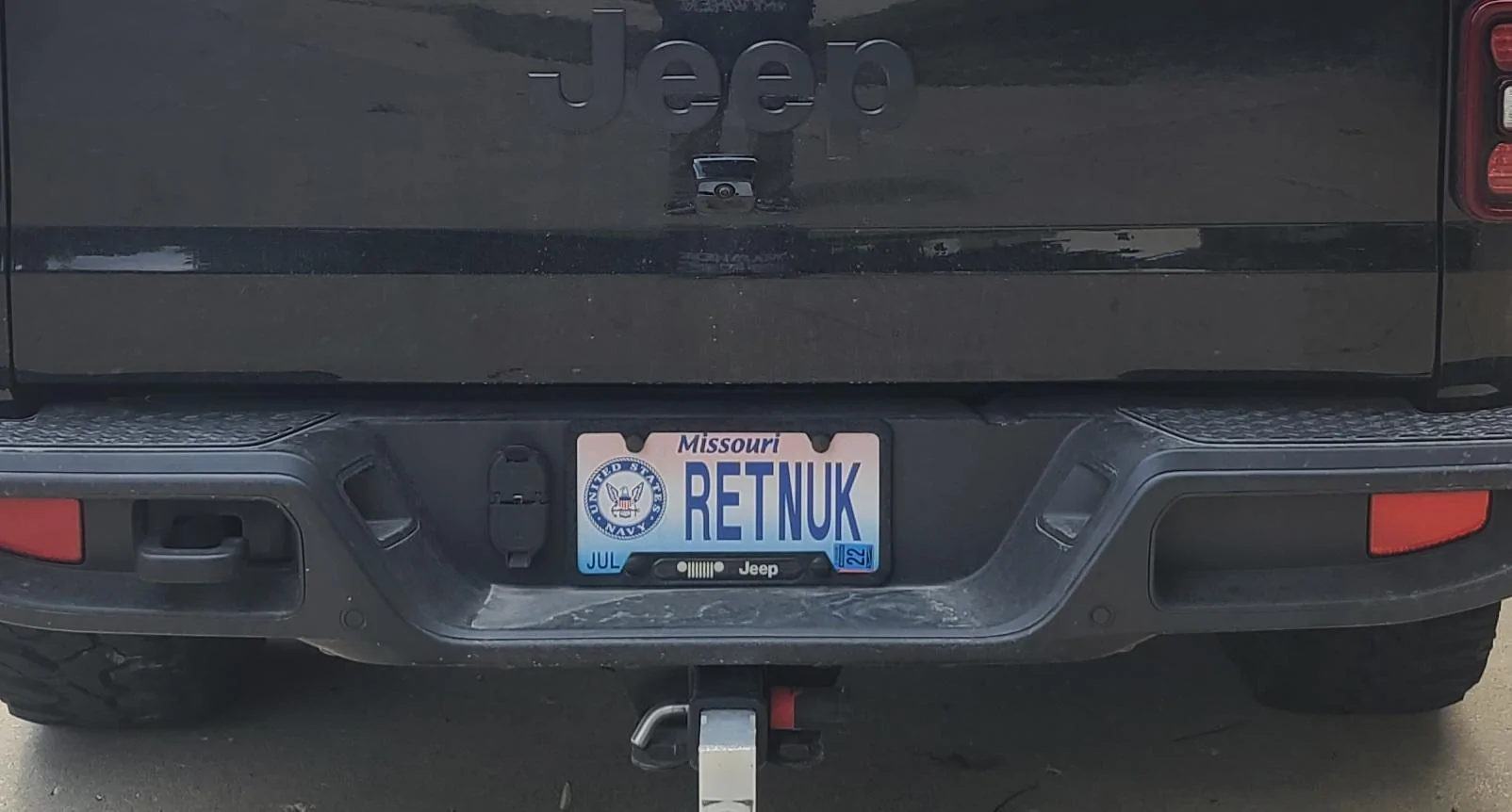 Jeep Gladiator Let's See Your Personalized Plates 20210821_133340