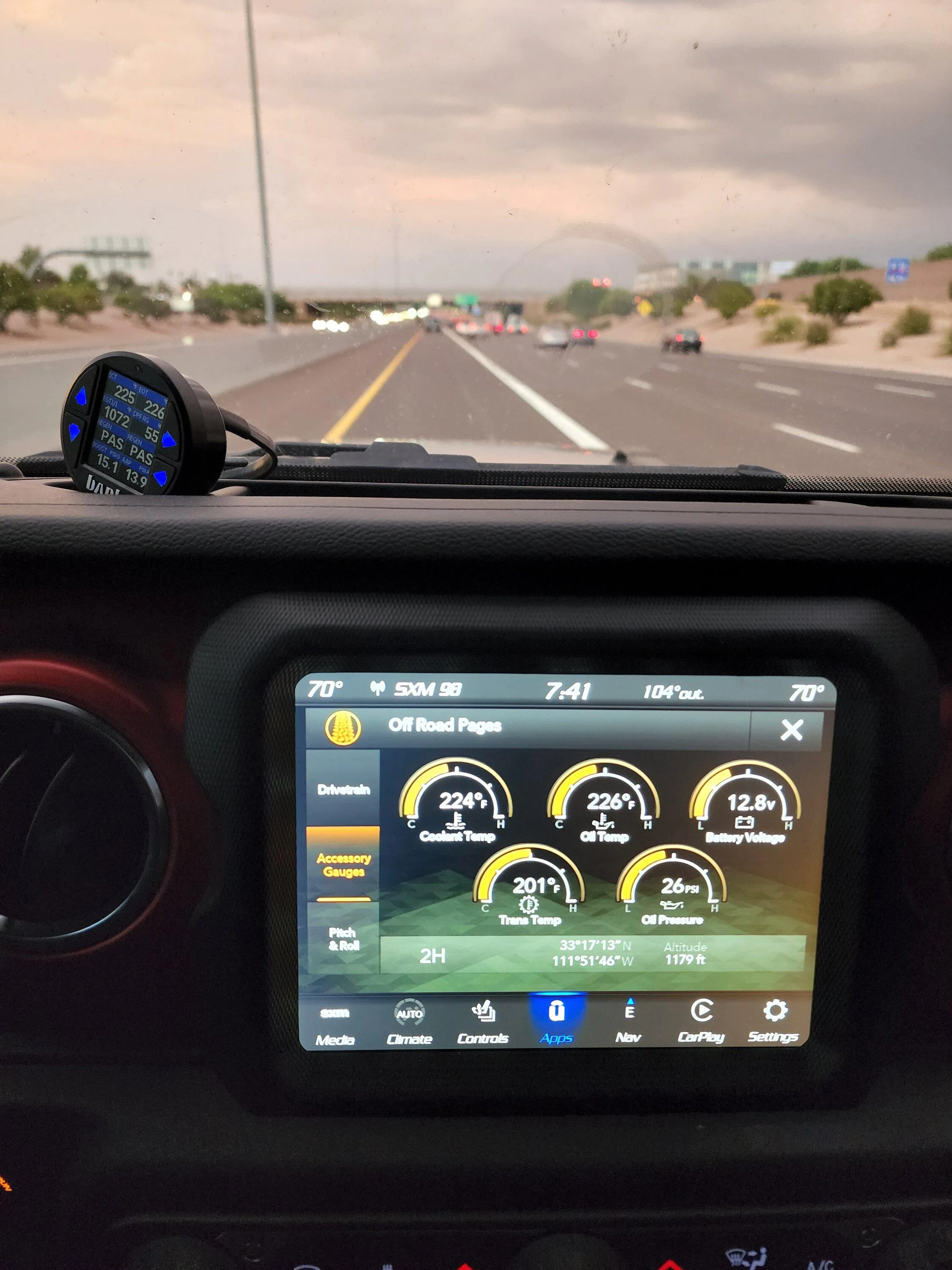 Jeep Gladiator Ecodiesel power derating as temps rise? 20220714_194149