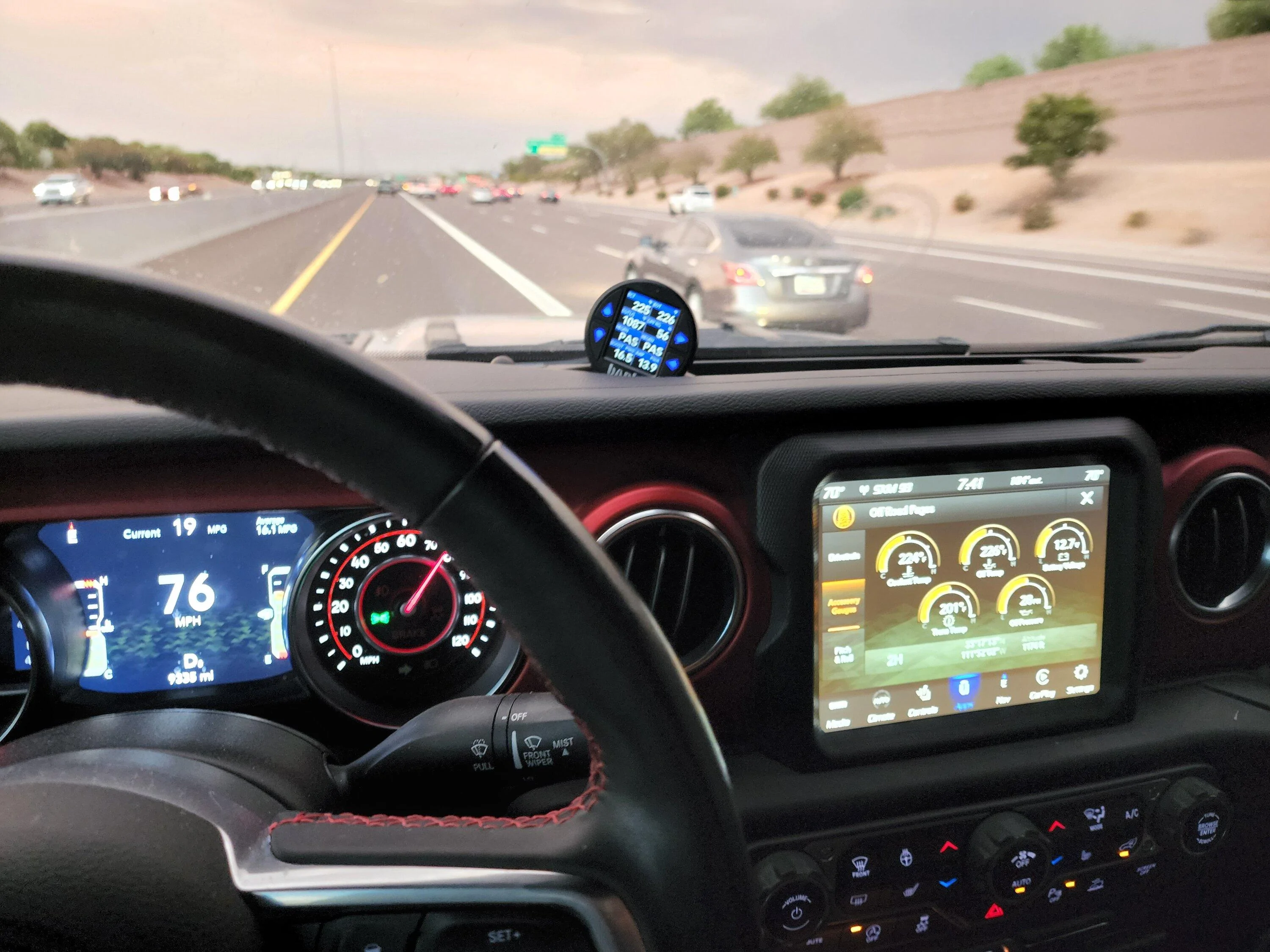 Jeep Gladiator Ecodiesel power derating as temps rise? 20220714_194137