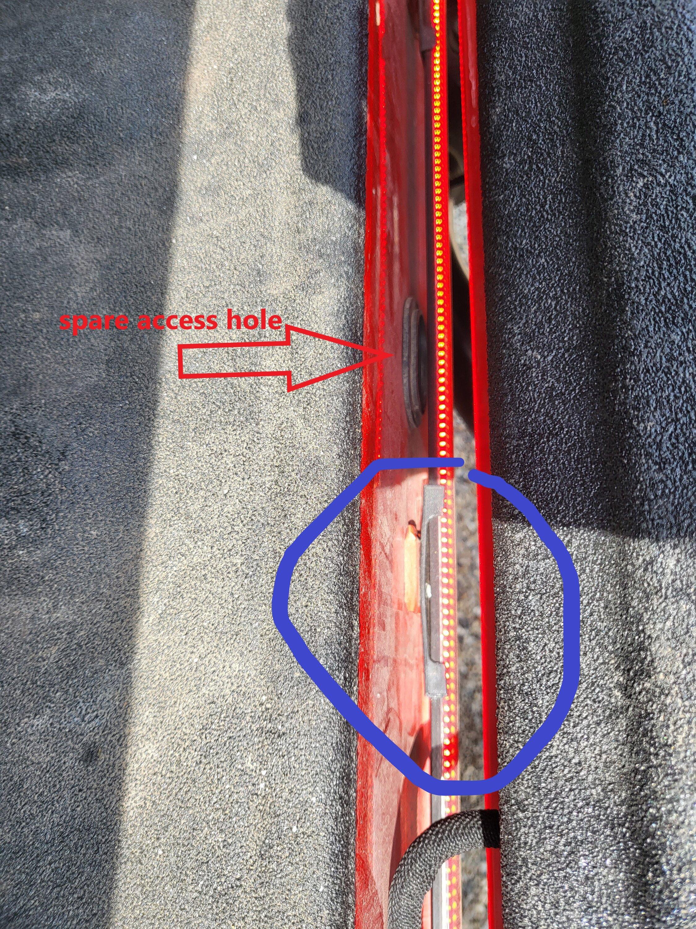 Jeep Gladiator random thought of the day - under tailgate light bar 20220715_134345