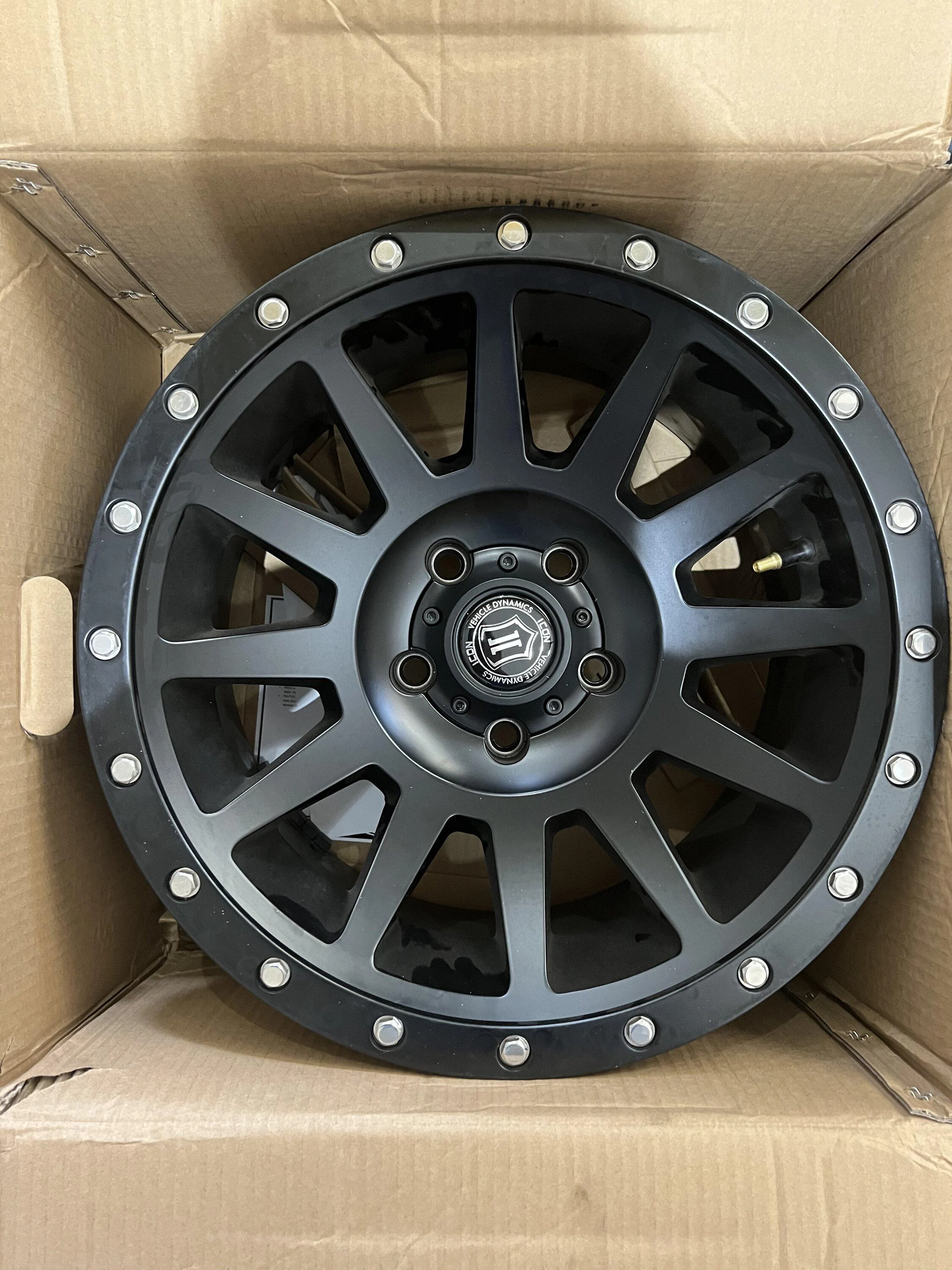 Jeep Gladiator 17x8.5 Icon Compression Wheels - Matte Black (5) - $800 4A660B60-65A5-49DB-8FA7-2EF0560FCC9A