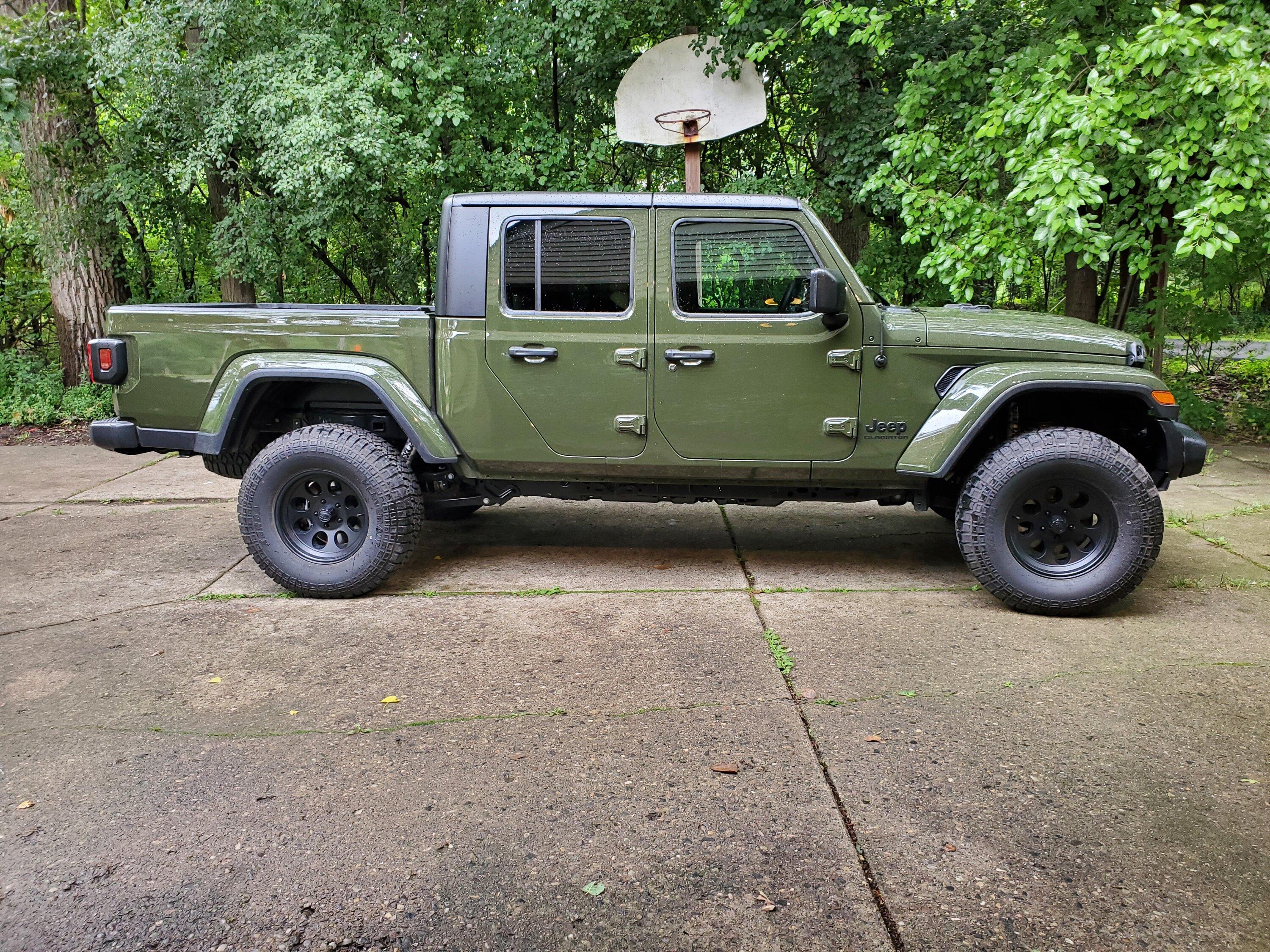 Jeep Gladiator Sarge Green Sport S HIGHLY UNNECESSARY Build Thread 20220716_111140