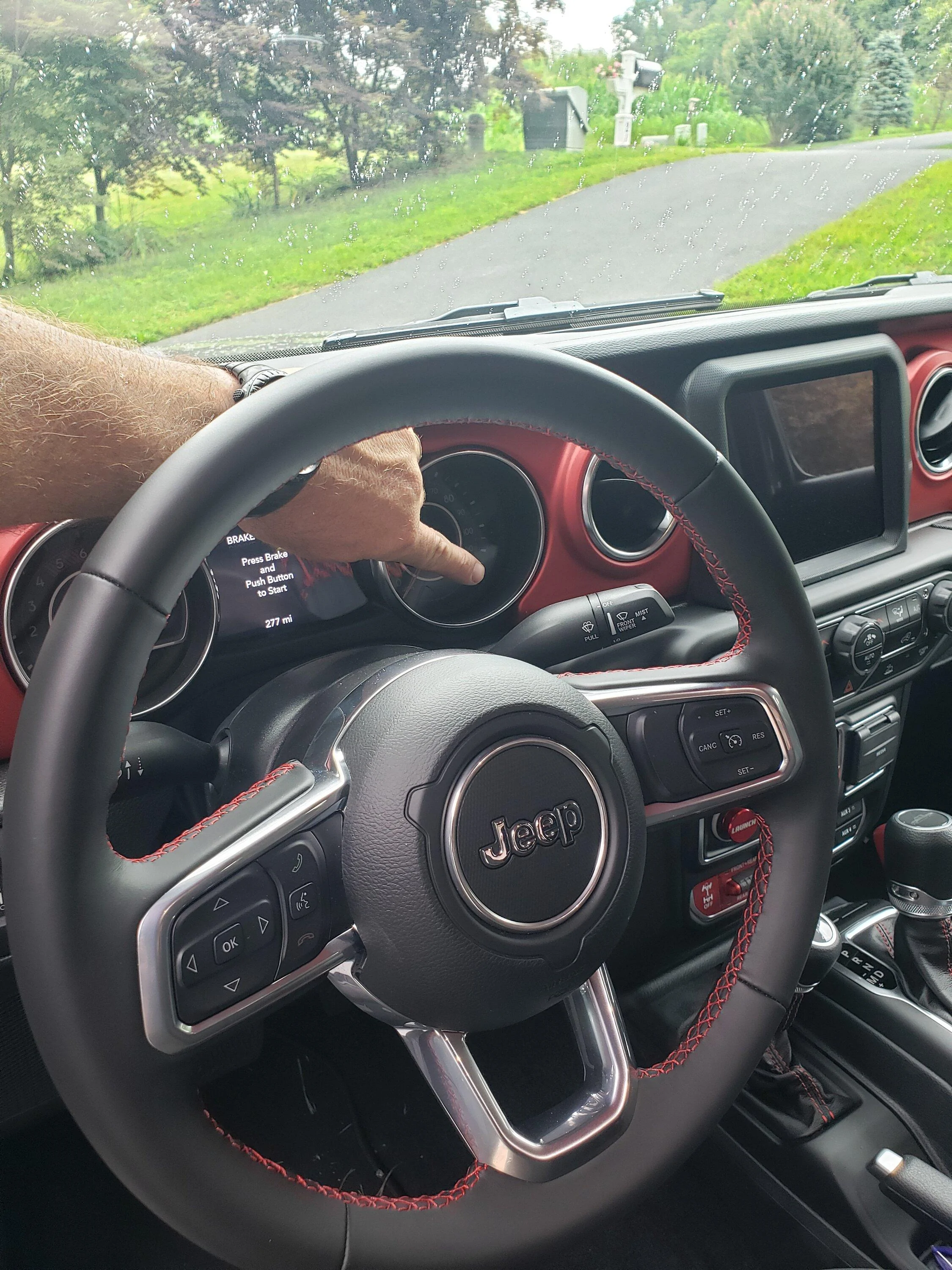 Jeep Gladiator Jeep named your Gladiator at the factory and mines Monica! 20220716_142250