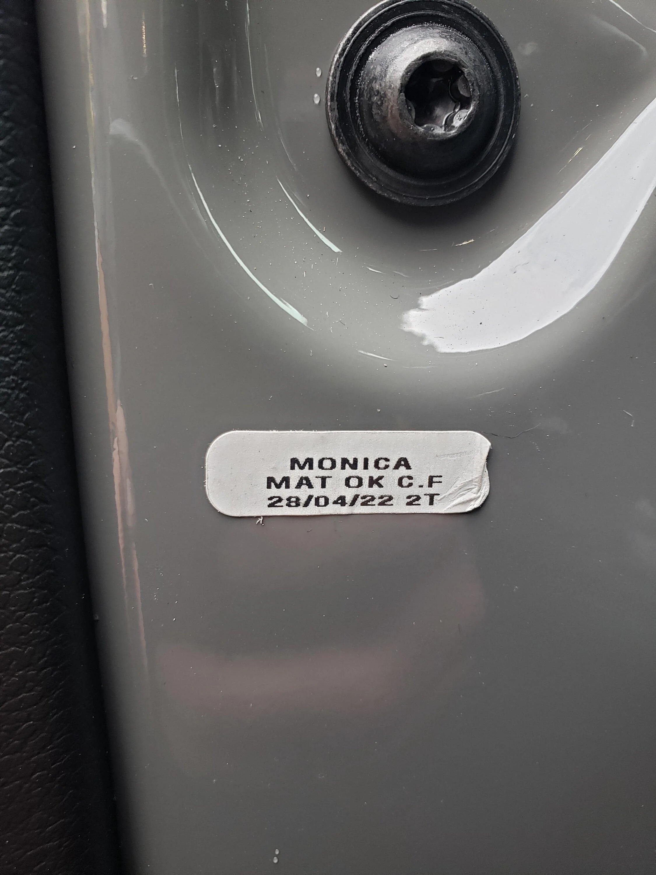Jeep Gladiator Jeep named your Gladiator at the factory and mines Monica! 20220716_142240