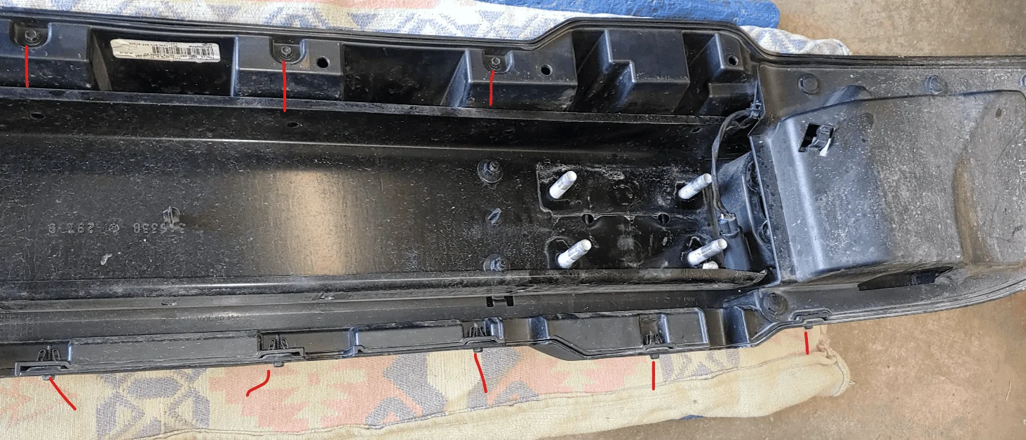 Jeep Gladiator Mopar bumper swap 1658030048408