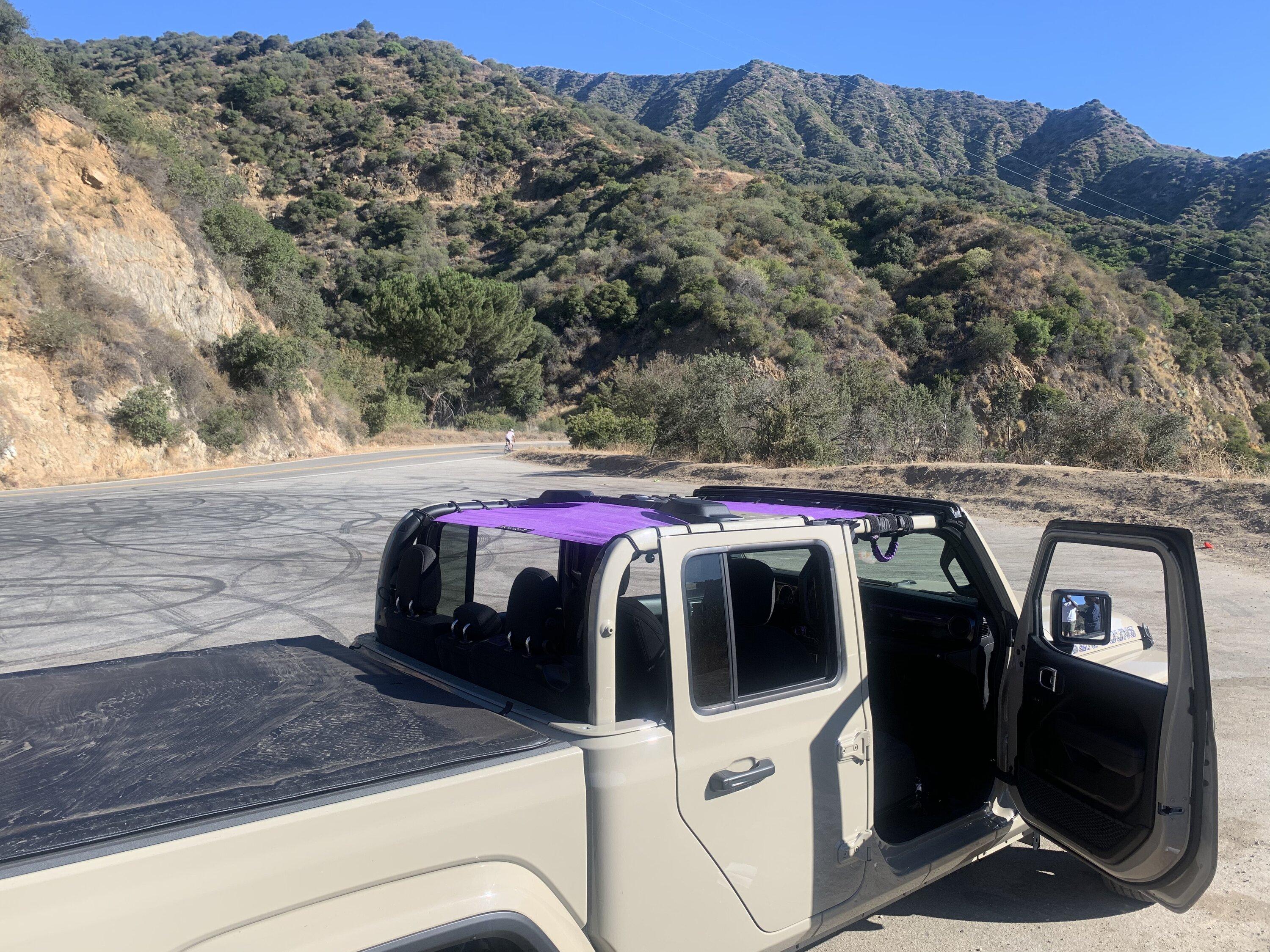 Jeep Gladiator Alien Sunshade, Spider webshade, or other? BBDEADFC-8FD2-4937-9A3D-22396BD5F1E8