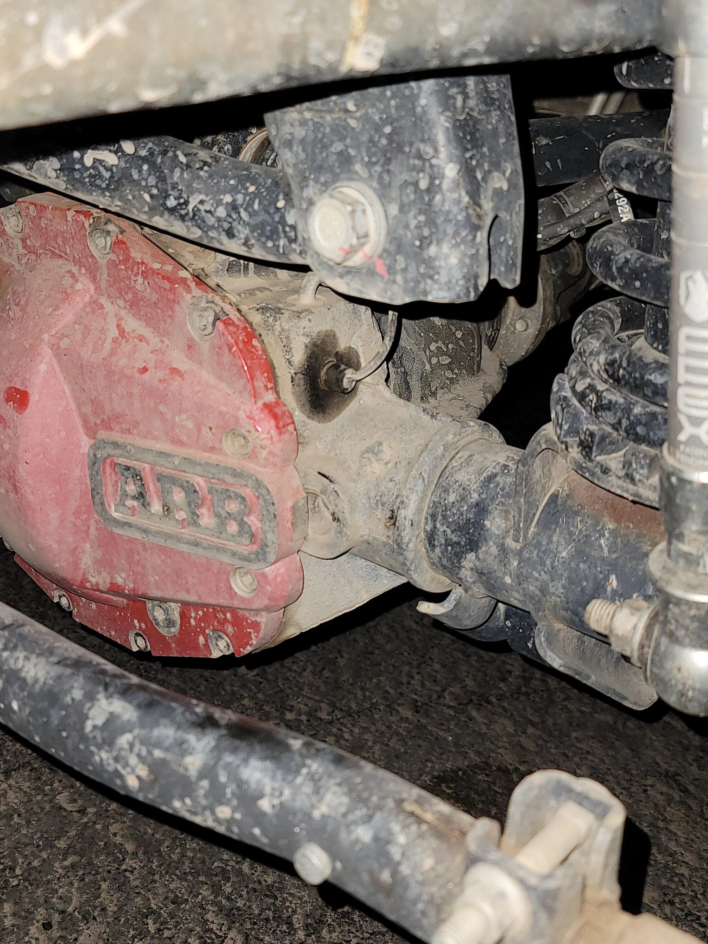 Jeep Gladiator Eaton elocker wire portal leaking 20220716_223804