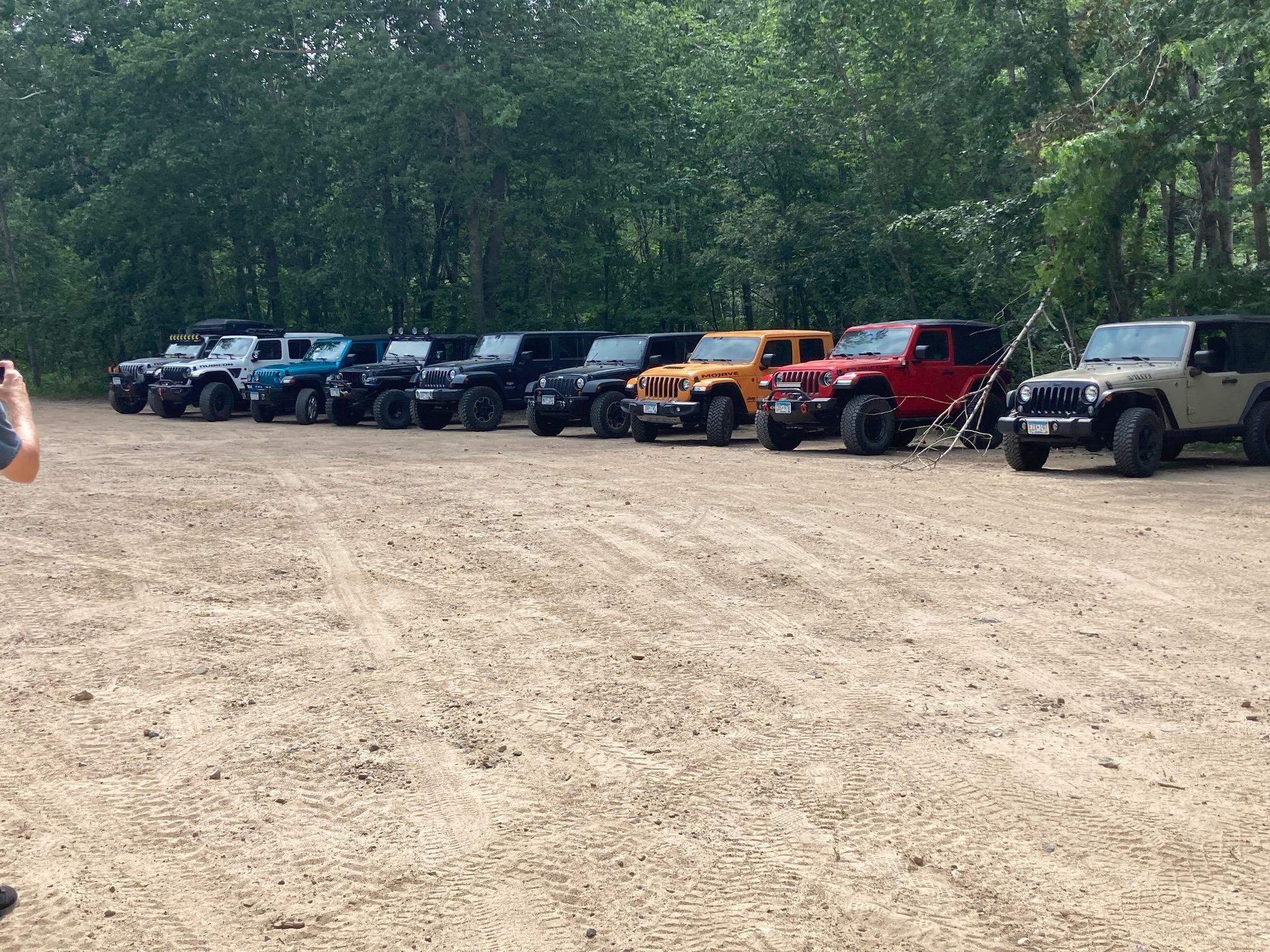 Jeep Gladiator Jeeps Parking Next To Jeeps IMG_6653