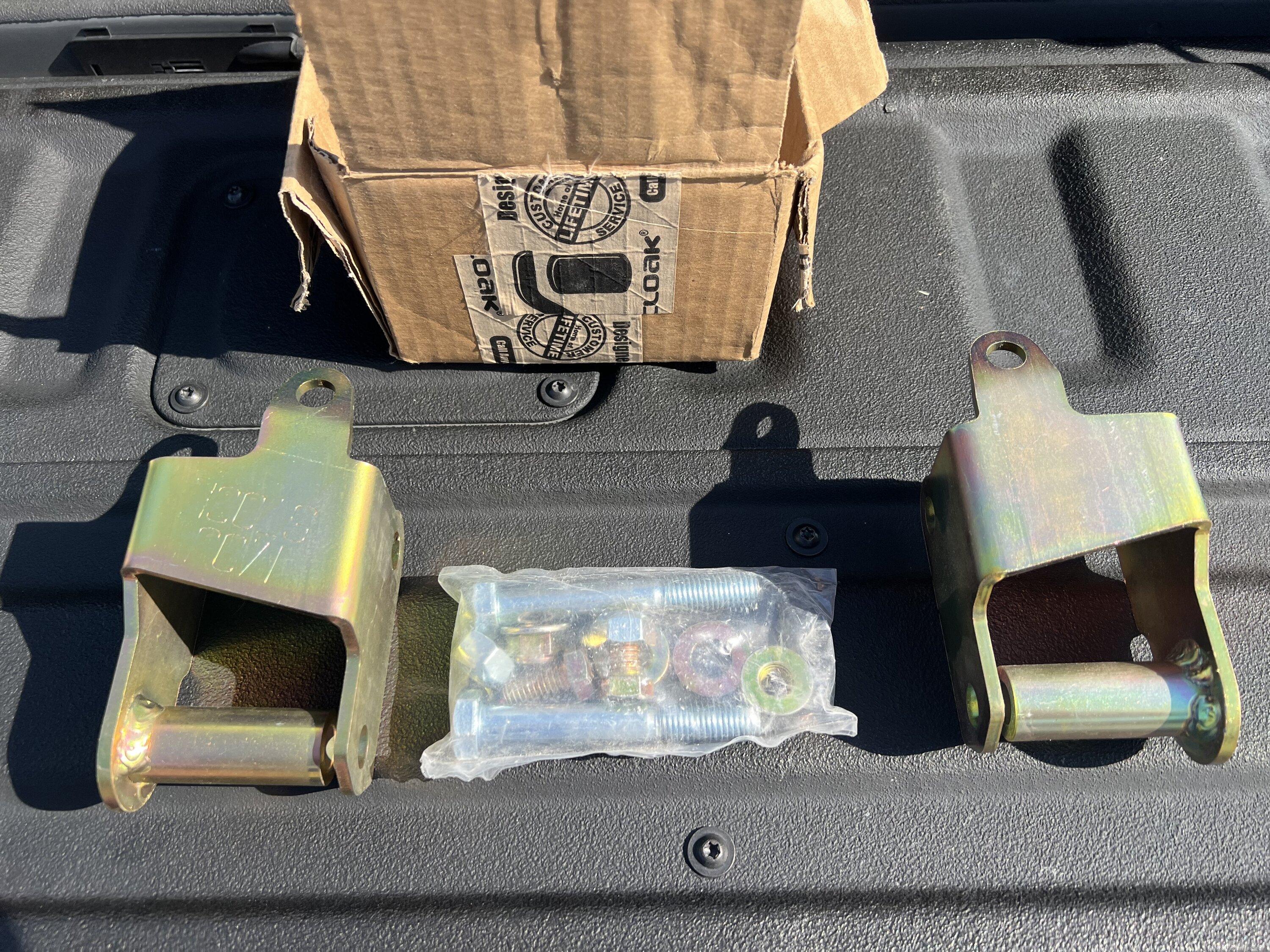 Jeep Gladiator Metal Cloak Mojave upper shock extensions for sale IMG_5827.JPG