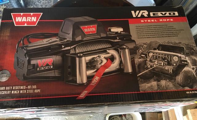 Jeep Gladiator BNIB Warn VR EVO8 Winch (Toronto GTA Area) Warn VR EVO8 winch