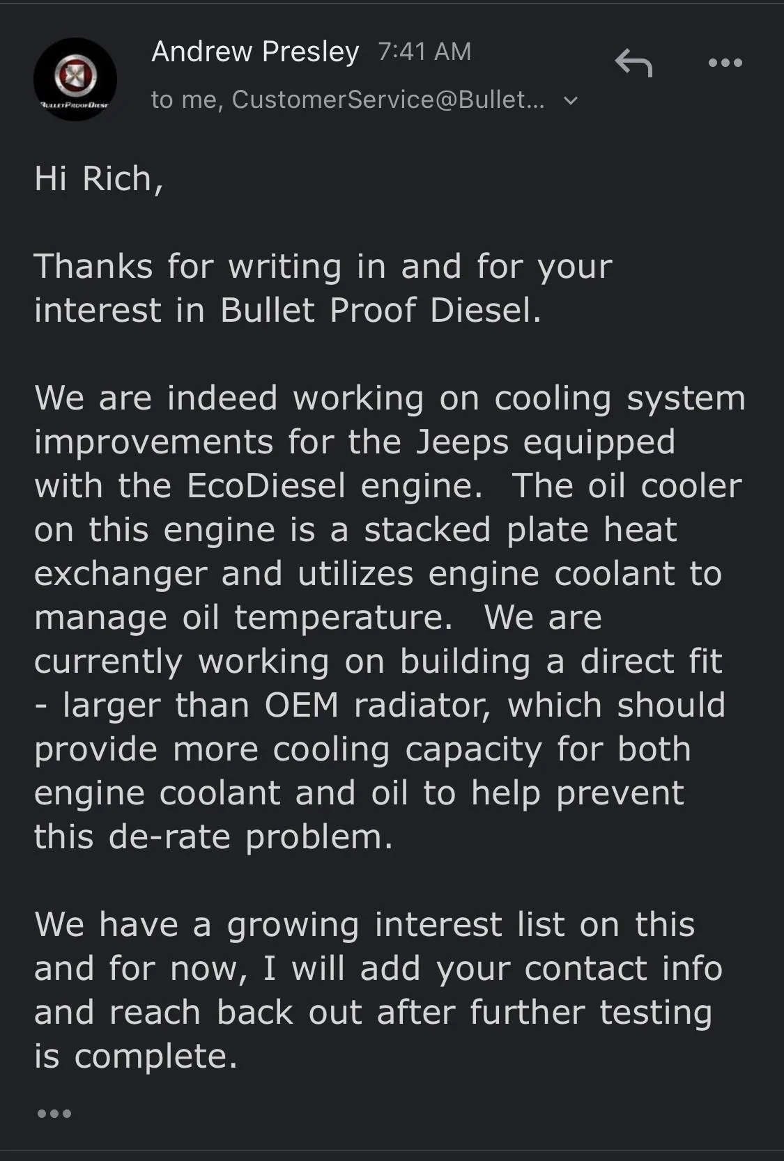 Jeep Gladiator Ecodiesel power derating as temps rise? 0357E8C9-3BEC-4247-A7FE-AF2BFBA7DBAC