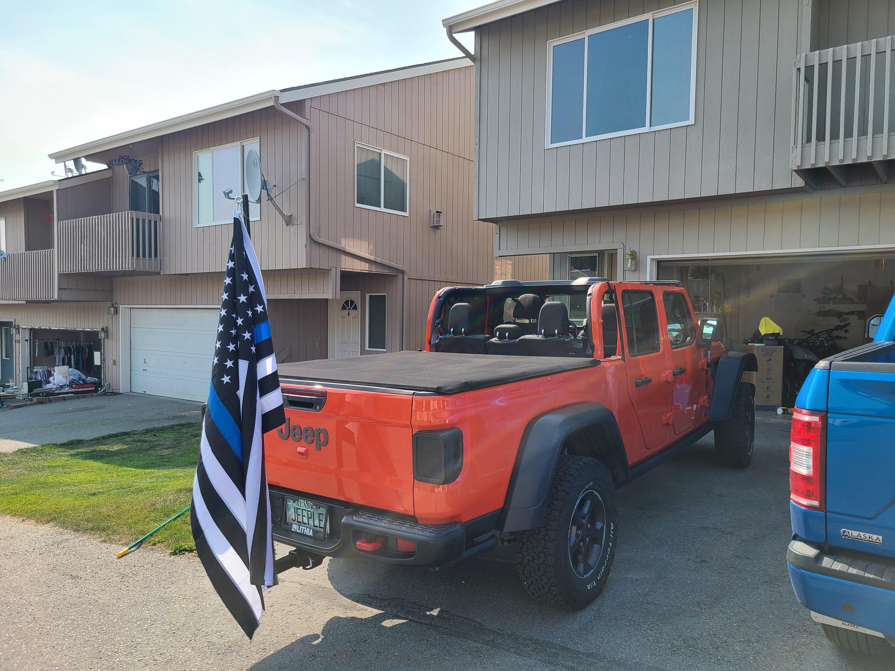 Jeep Gladiator Let's See Your Personalized Plates 20210717_172259