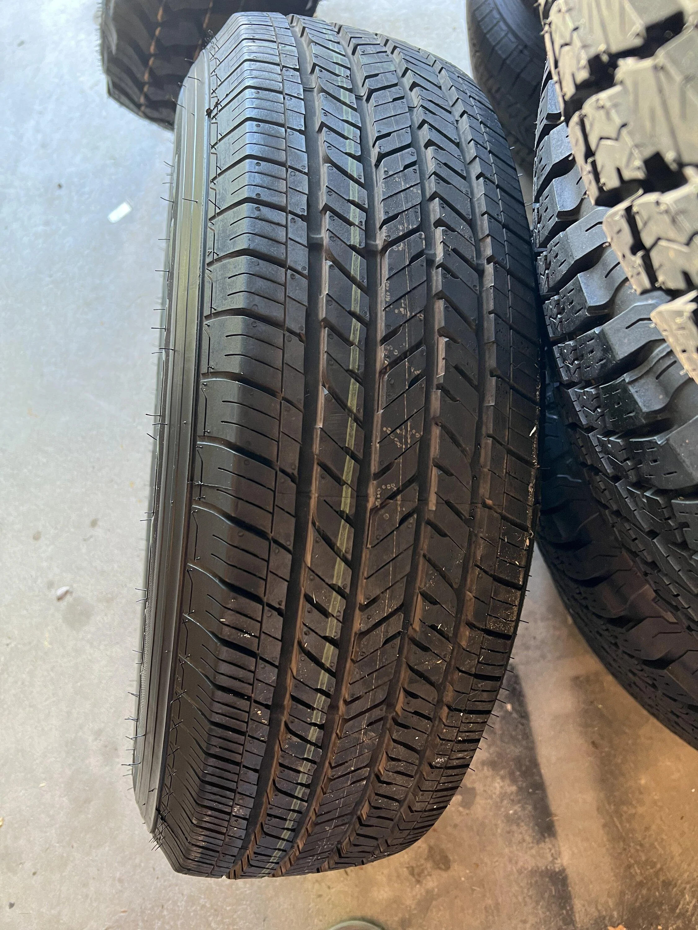 Jeep Gladiator Two 245/75R17 Bridgestone Dueler HT on steel wheel 75$ each A7715230-711F-49CD-848E-DF94E4F549CE
