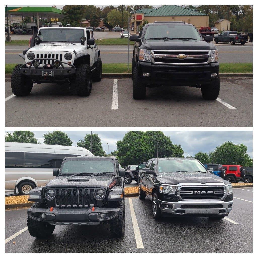 Jeep Gladiator Desert Bomber, Rock crawler, Highway jaunter 20210622_081934-COLLAGE