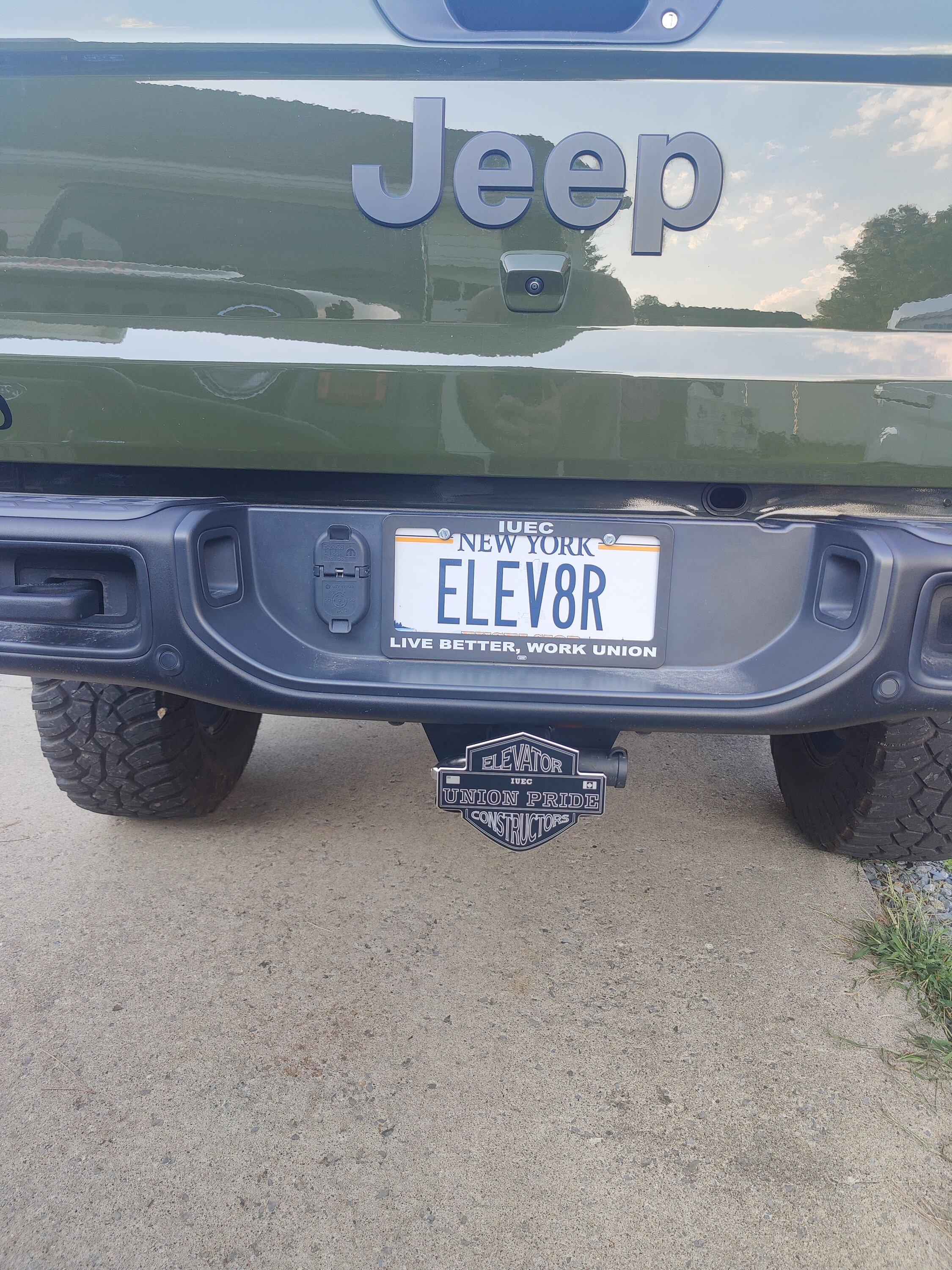 Jeep Gladiator Let's See Your Personalized Plates 16583583309057146756231701907349