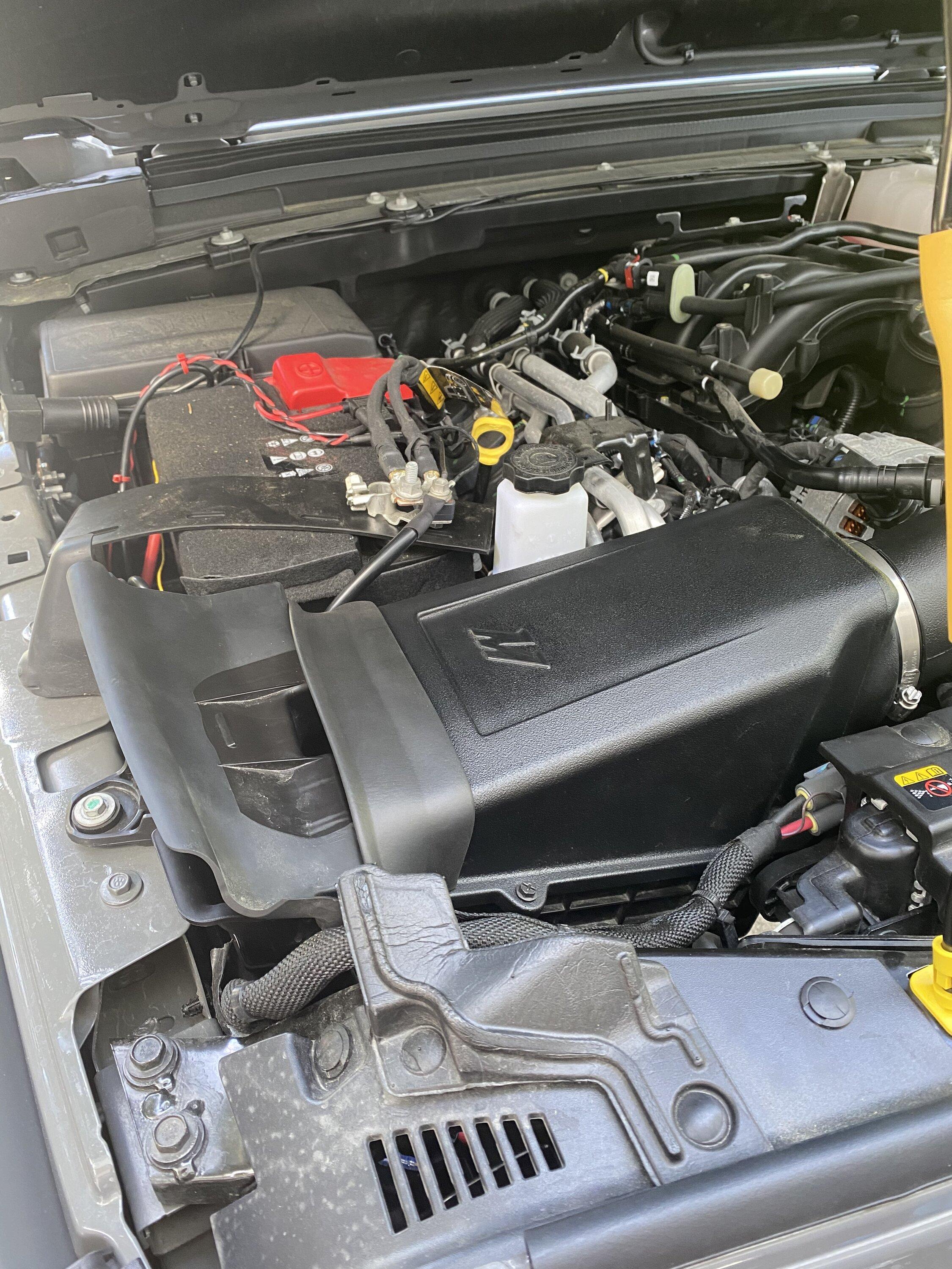 Jeep Gladiator Mishimoto Air Induction Install 5D0BE73B-90FF-4A76-B550-DE21331309EF