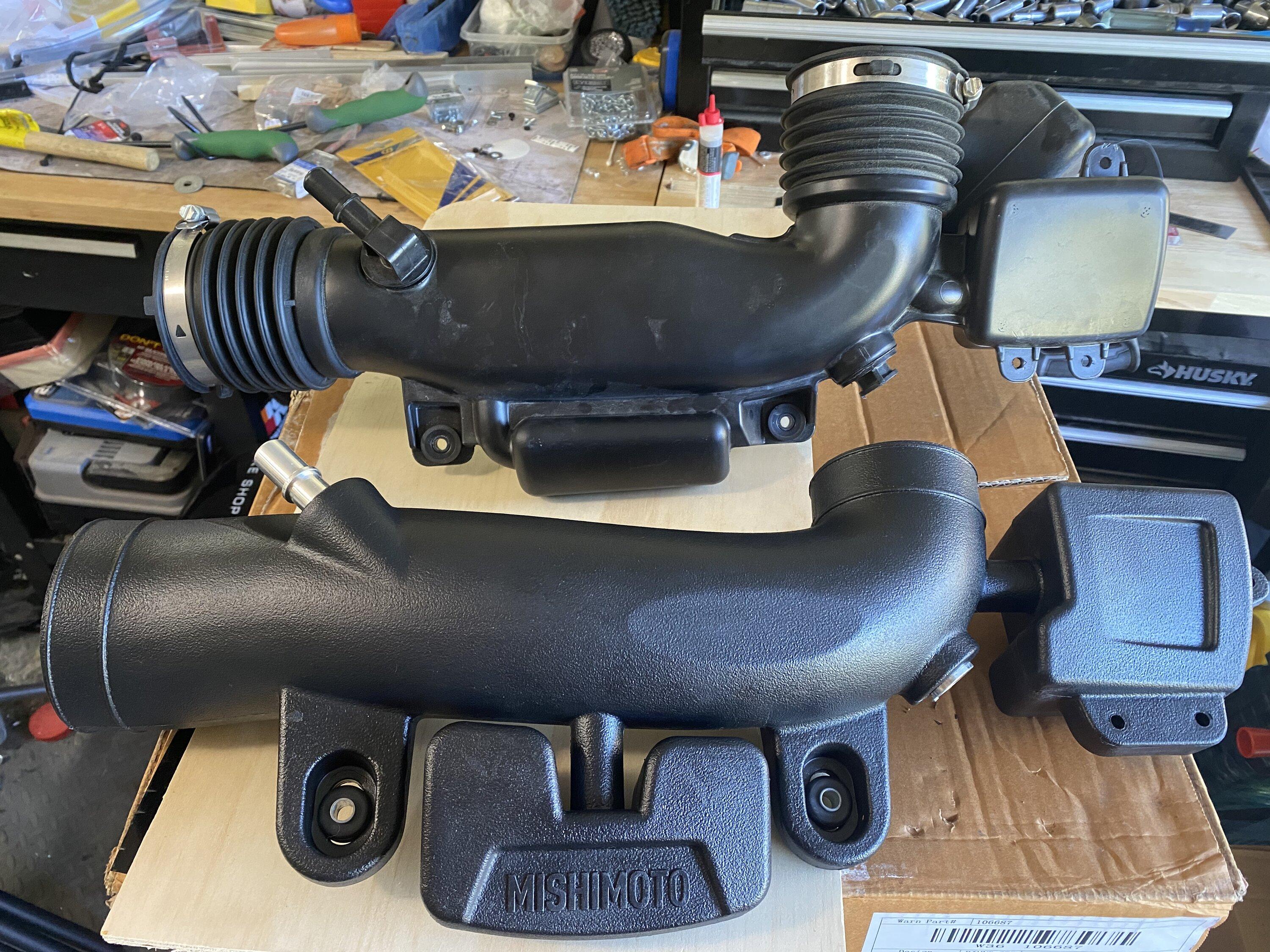 Jeep Gladiator Mishimoto Air Induction Install B0A8613F-EA55-4482-91A2-9CC0E73D5624