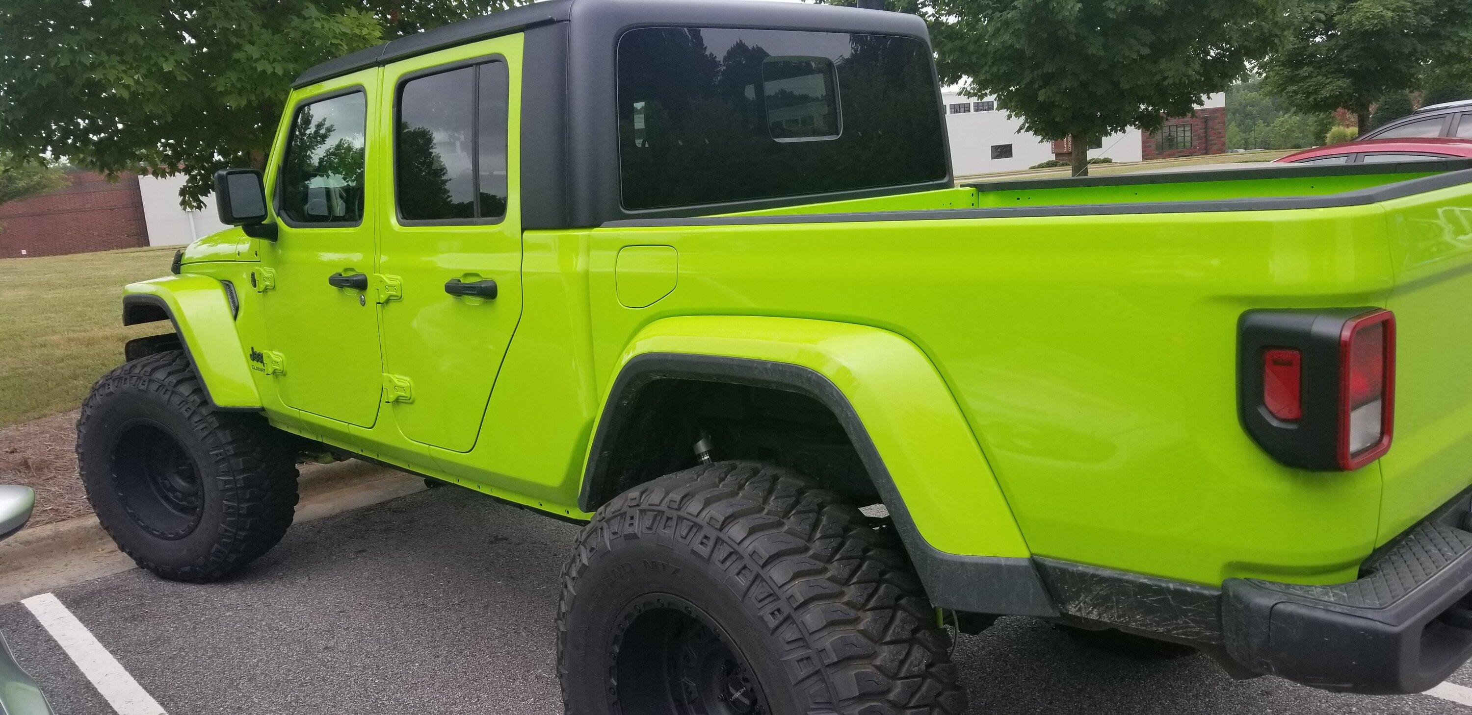 Jeep Gladiator Lets see all those Gladiators with lifts and bigger tires! 20220721_081052