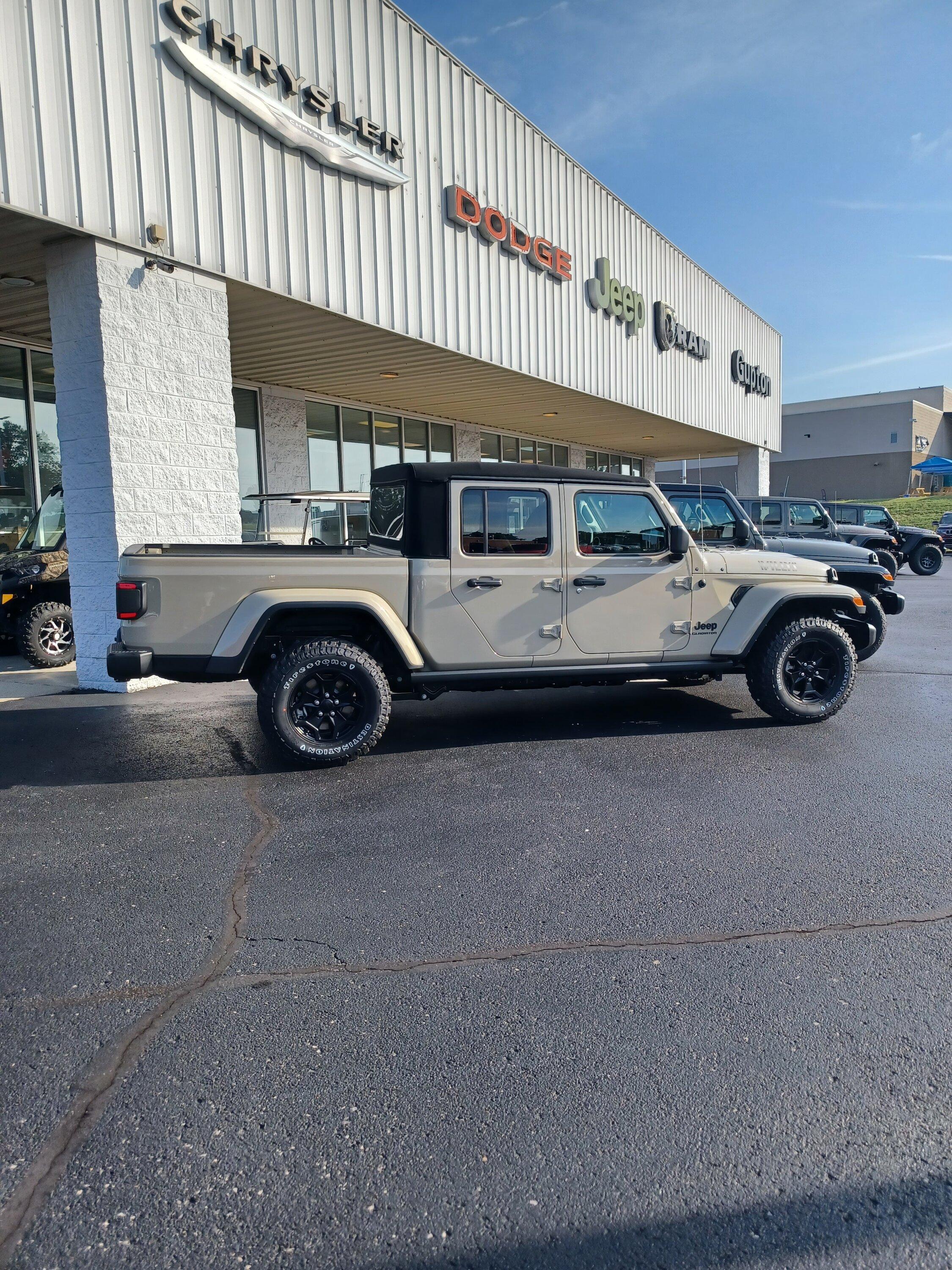 Jeep Gladiator Gupton Motors up to 8% below invoice 20220721_075827