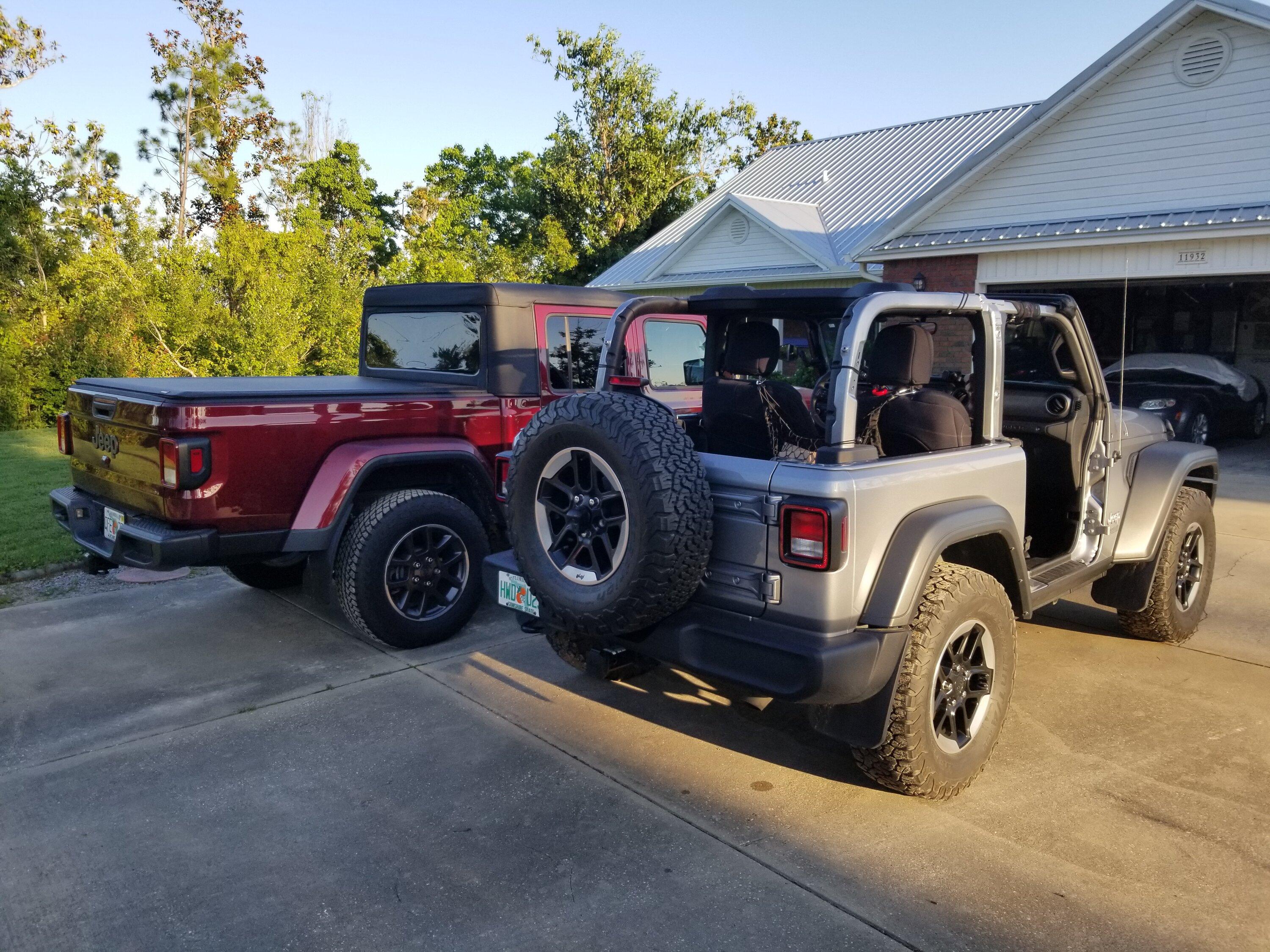 Jeep Gladiator Traded '21 Gladiator for '22 Wrangler 20210514_183135